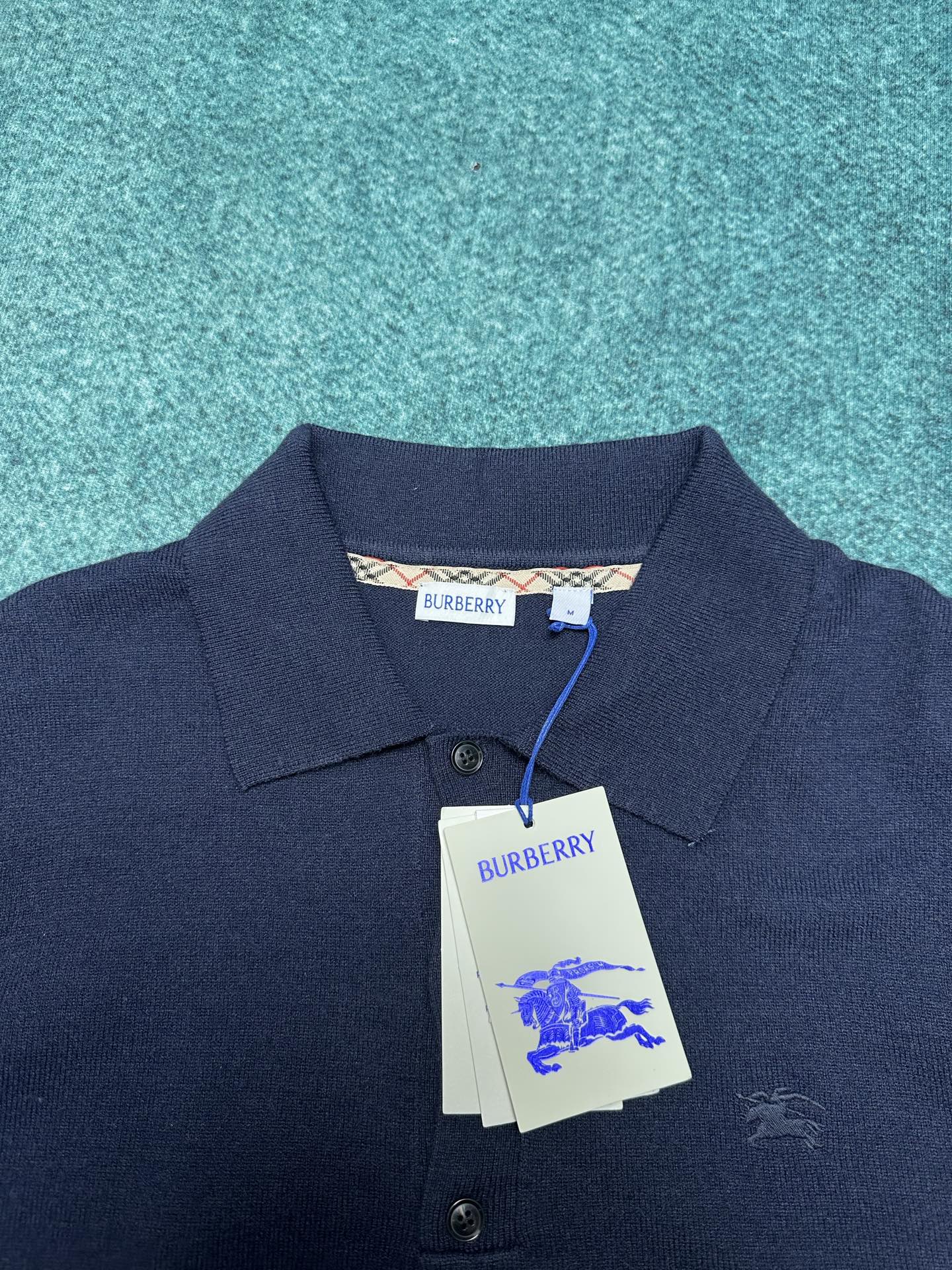 “P684 Pablo 25ss Knitted Shirts with Horseman Emblem in Light Wool Twirling Fabrics” - 图片 3