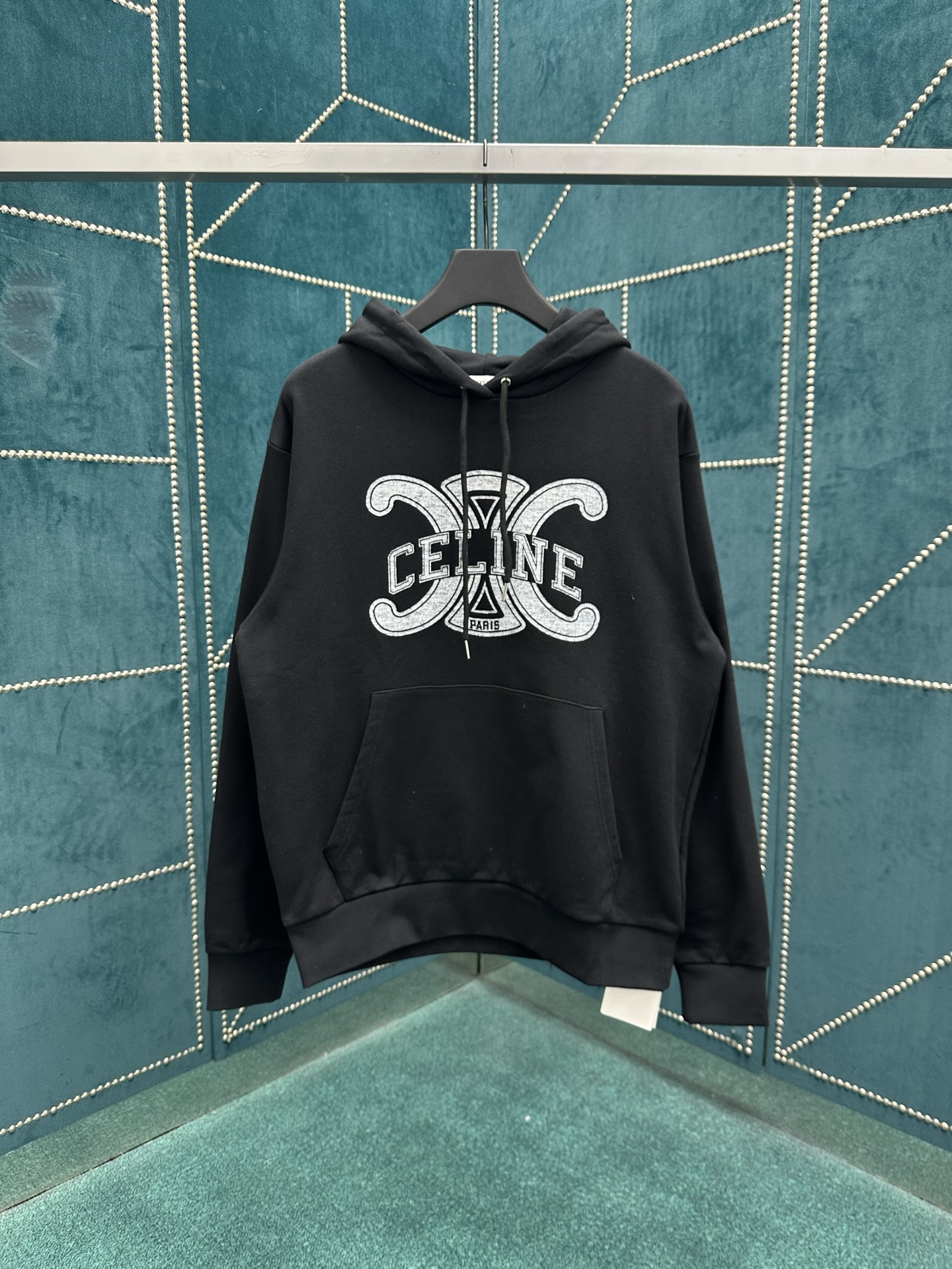 NO:514467,Selin 25ss new hooded letter long-sleeved sweatshirts, same style for men and women, high version, S.M.L.XL., celine, hoodie, sweatshirts, hats, alexander wang19860909赛琳25ss新款连帽字母长袖卫衣 男女同款 高版本 码数S.M.L.XL.,,celine,hoodie,sweatshirts,hats,alexander wang,Men's clothing