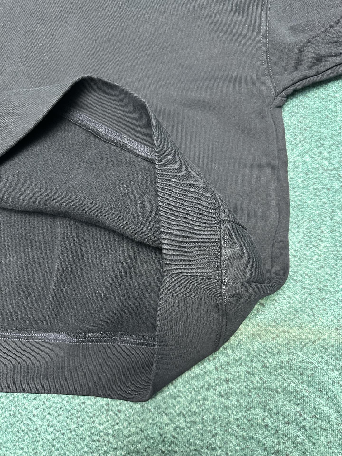 巴黎 25ss新款Unity SPorts Icon Hoodie 落肩袖连帽卫衣 宽松版型 男款 黑色