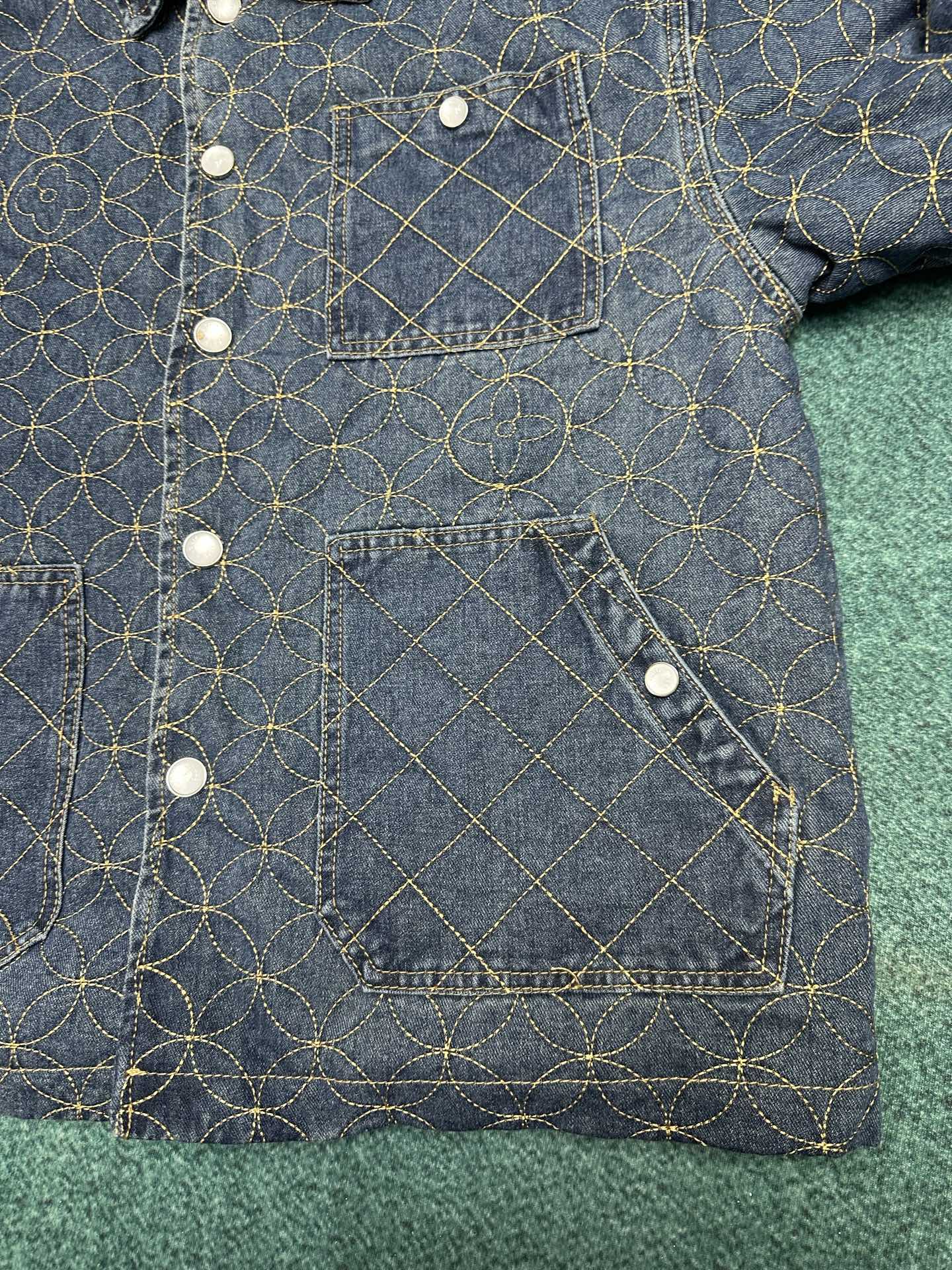 驴家 25ss新款牛仔工装束腰夹克出自 2025 秋冬秀场 Pharrell Williams 与 Ni