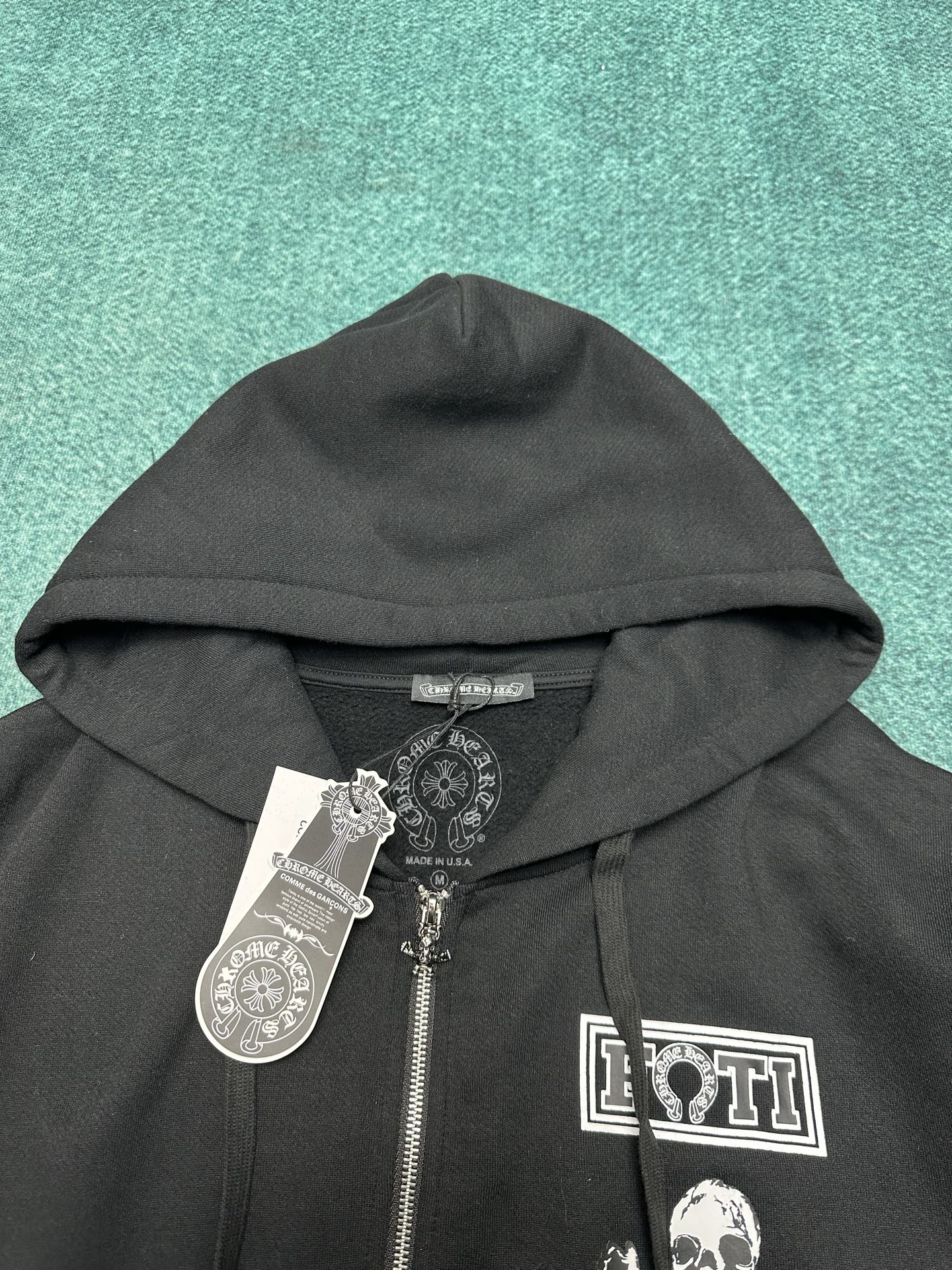 克罗心 25ss新款九宫格Foti拉链外套，彩色印花 内里加绒，男女同款 高版本码数：S.M.L.XL.