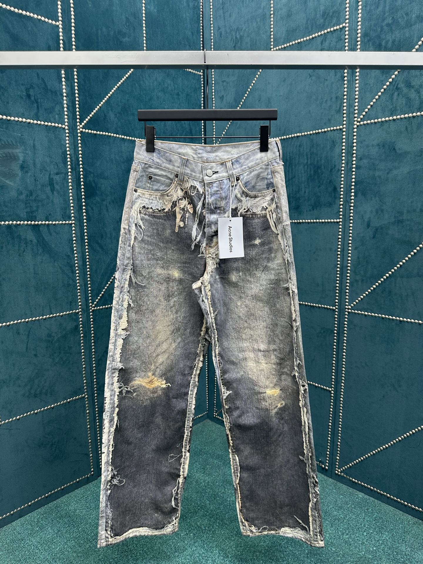 NO:524940,Acne 25ss new 3D printed washing jeans, men and women, high version, 42.44.46.48.50.52.54.,,acne studios, jeans, alexander wang19860909Acne 25ss新款3d印花水洗牛仔裤 男女同款 高版本 码数42.44.46.48.50.52.54.,,acne studios,jeans,alexander wang,Men's clothing