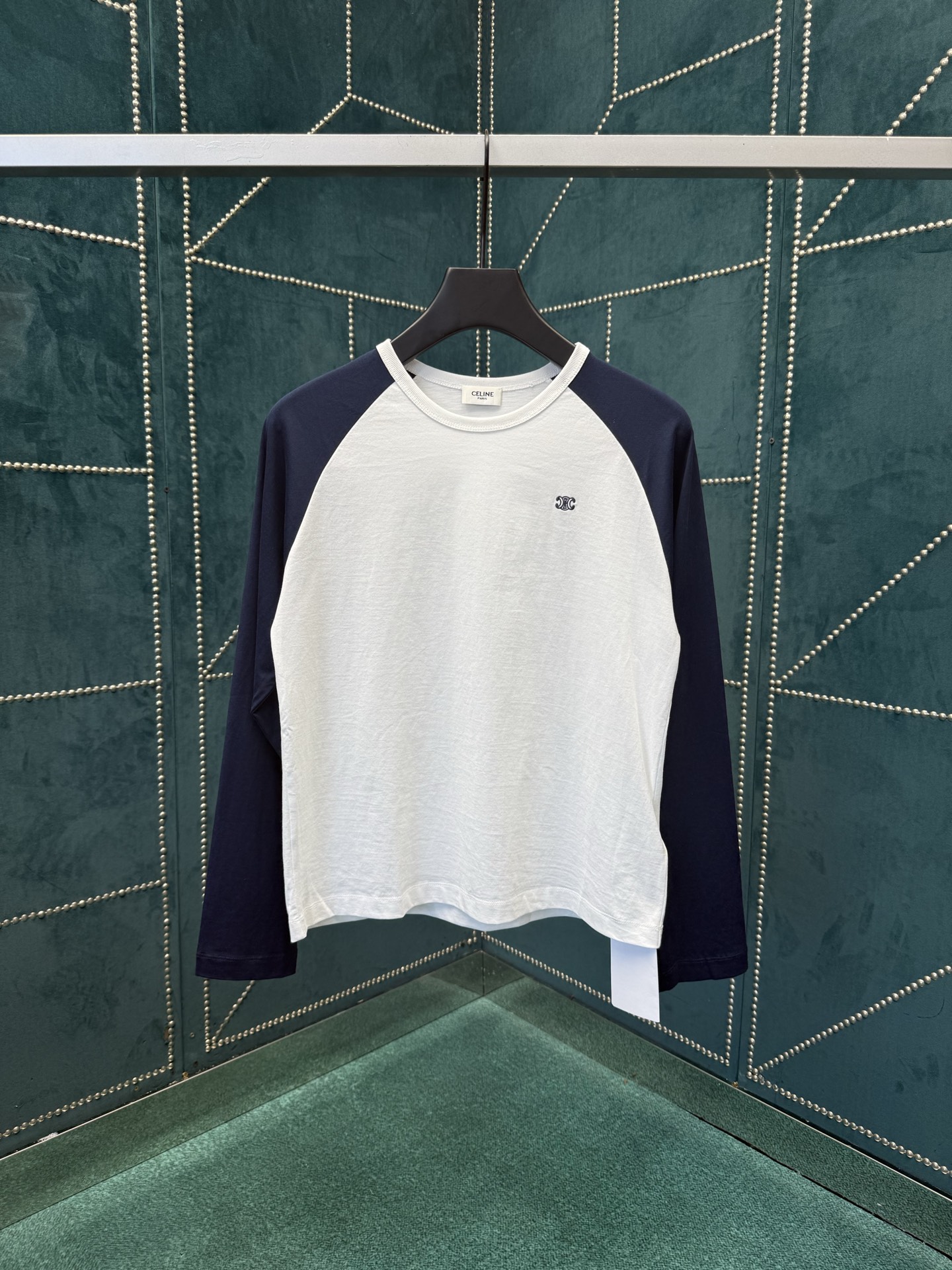 NO:523873,Celine 25ss new TRIOMPHE cotton jersey t-shirt high-version S.M.L., celine,tees, t-shirt,alexander wang19860909赛琳25ss新款TRIOMPHE棉质平纹针织T恤 高版本 码数S.M.L.,,celine,tees，t-shirt,alexander wang,Men's clothing