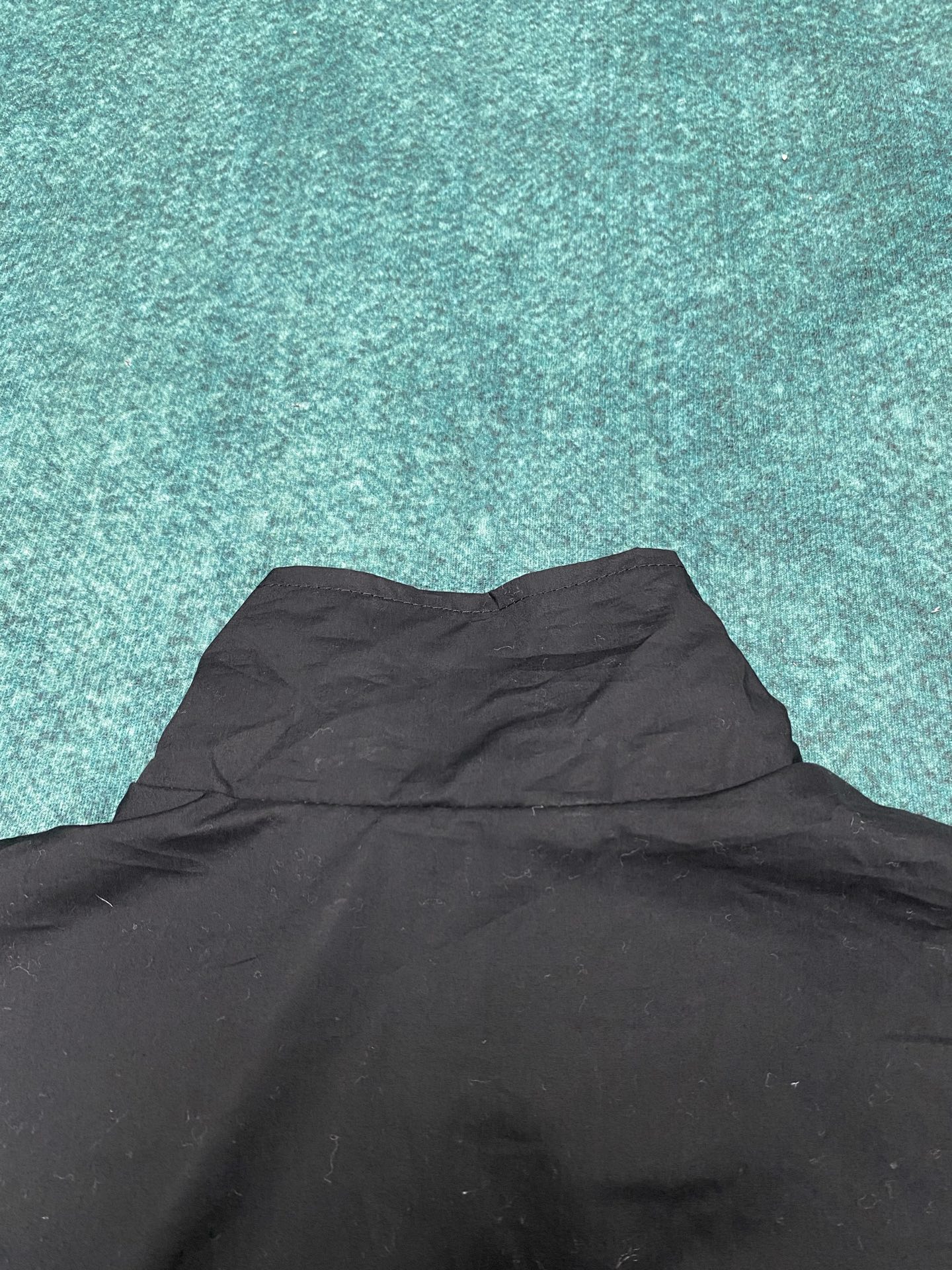 巴黎 25ss新款纯棉高领长袖夹克外套 宽松版型 男款 黑色码数：XS.S.M.L.