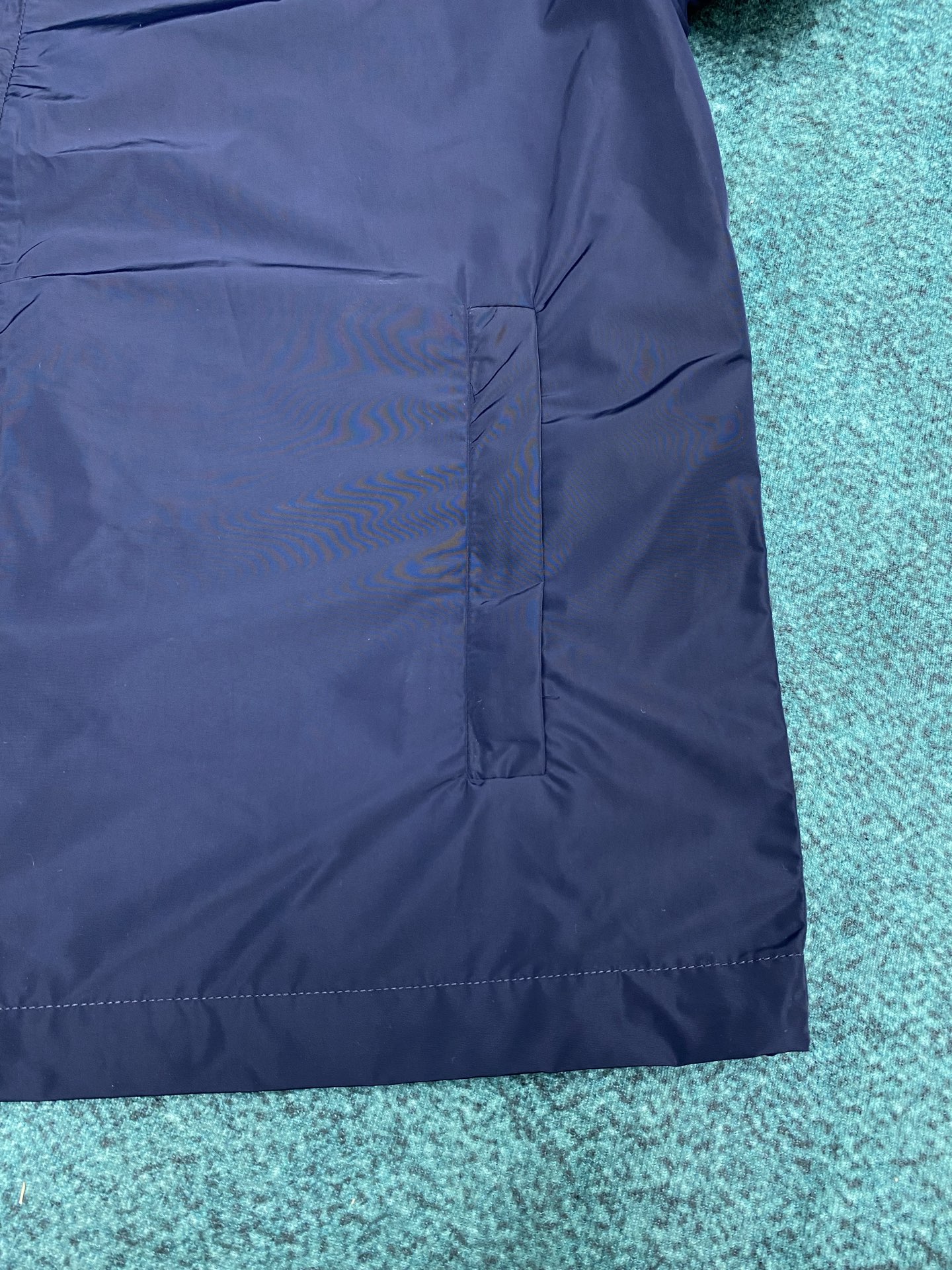 芬迪 25ss新款纯色拉链连帽长袖夹克外套 男款 蓝色 高版本 码数：46.48.50.52.54.