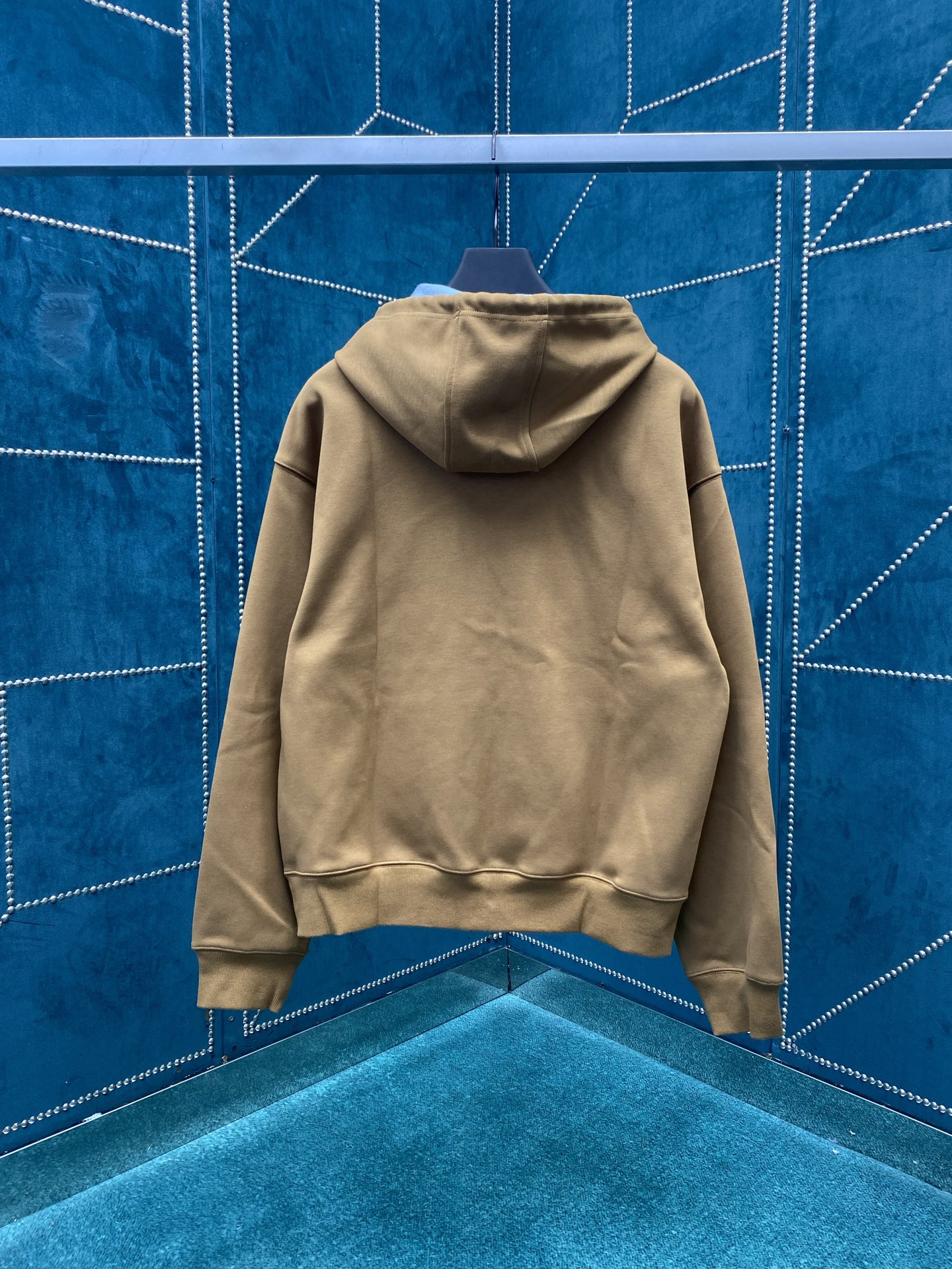 罗意威 25ss连帽抽绳拉链字母刺绣长袖卫衣 男款 码数：S.M.L.XL.