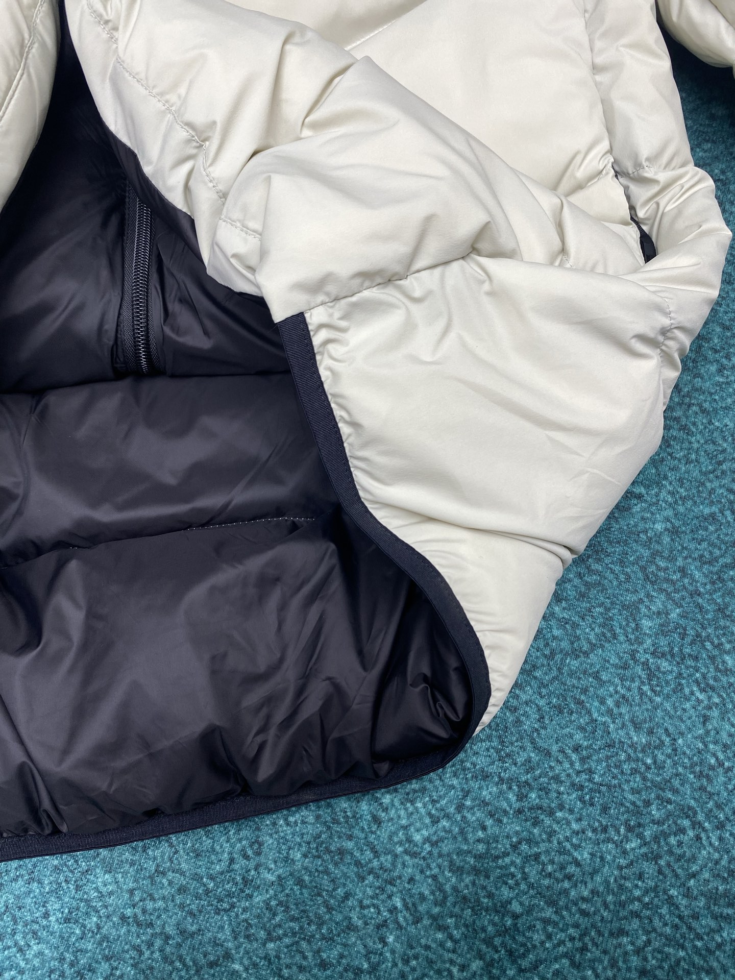 羽绒 蒙口 25ss新款Forez Hooded Short Down 纯色拉链短款连帽长袖羽绒服 男款