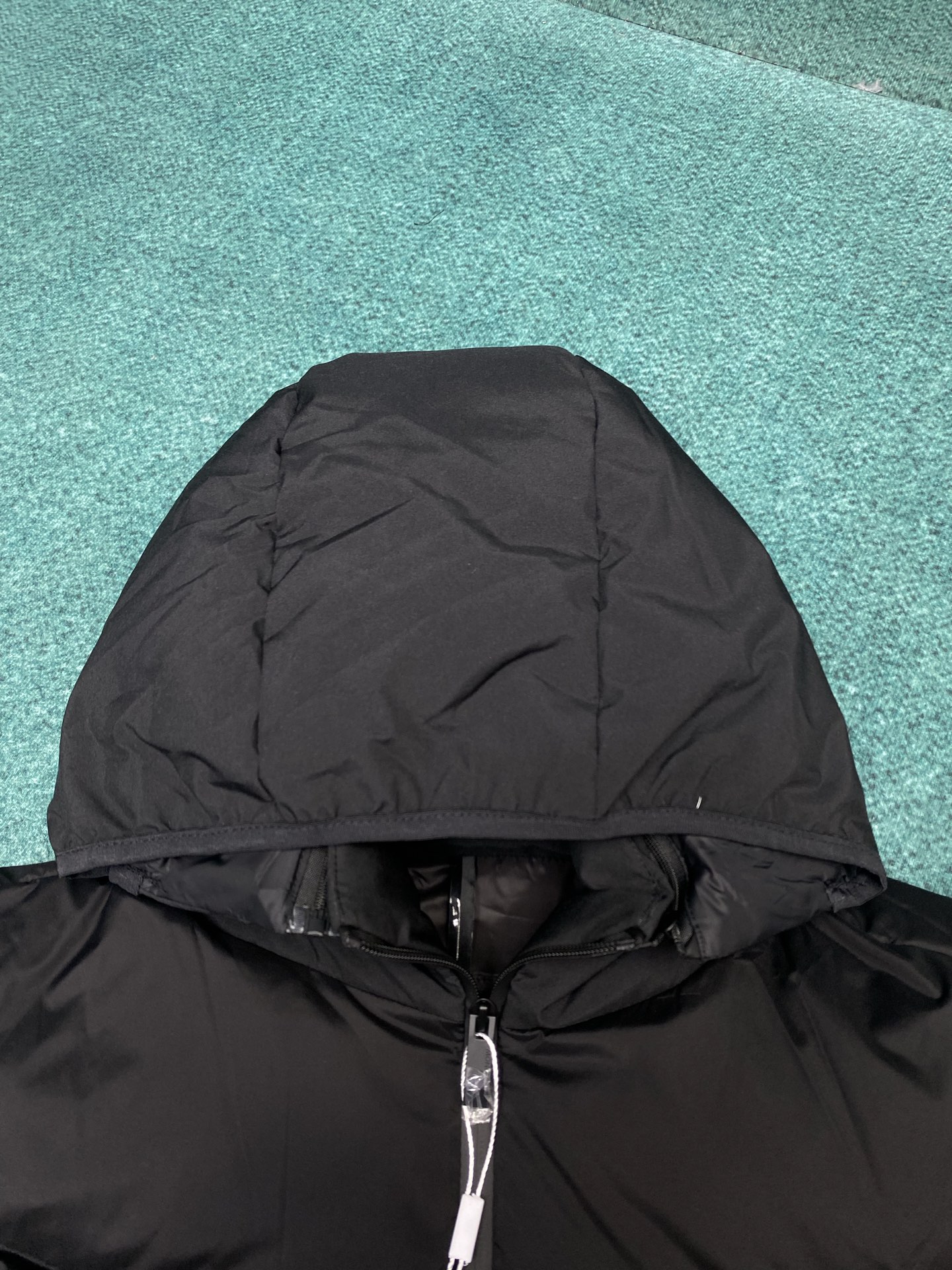 羽绒 蒙口 25ss新款Forez Hooded Short Down 纯色拉链短款连帽长袖羽绒服 男款