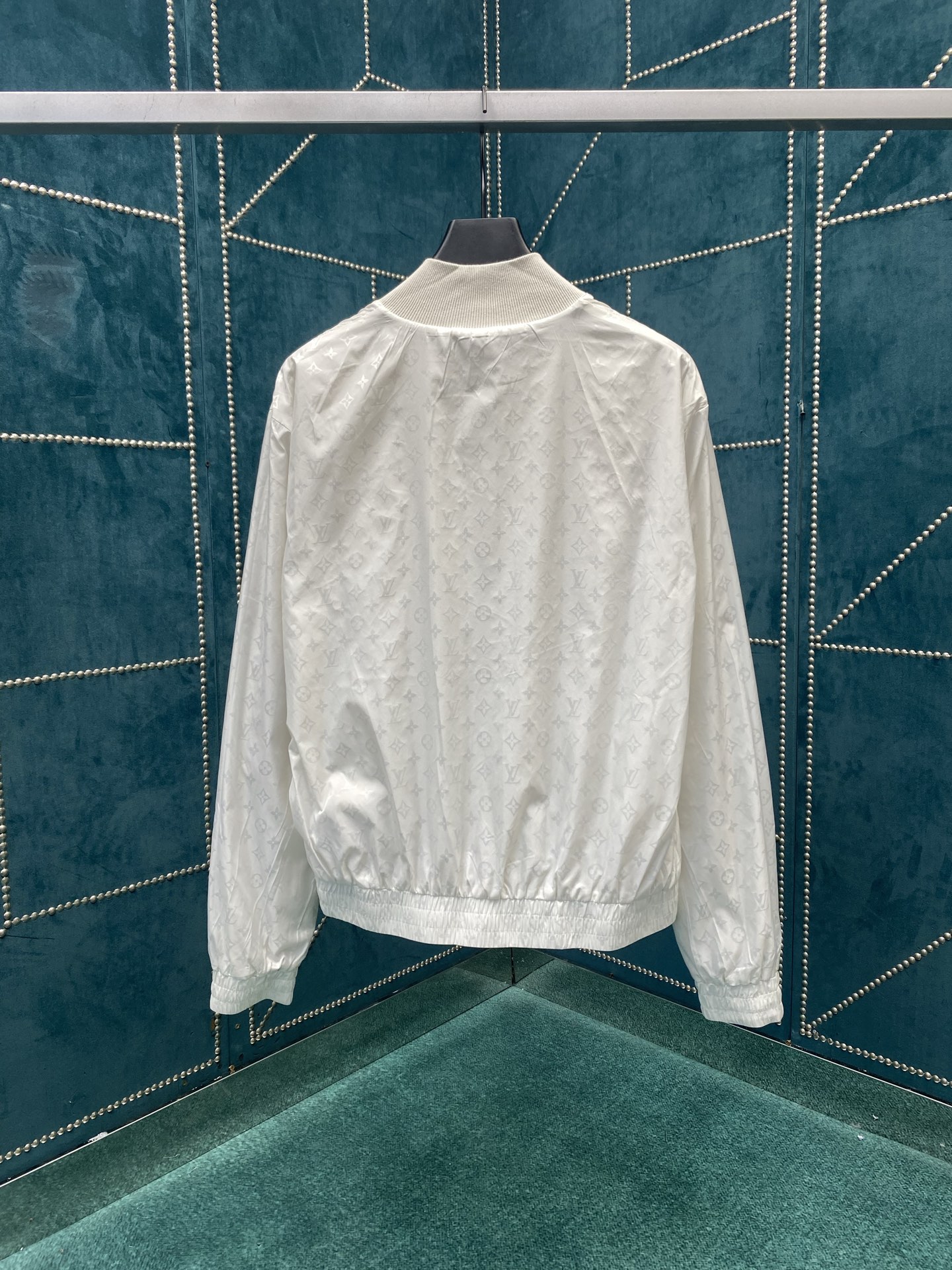 驴家 25ss新款早秋男士系列 双面轻质拉链长袖飞行员夹克外套 男款 白色 高版本 码数：S.M.L.X