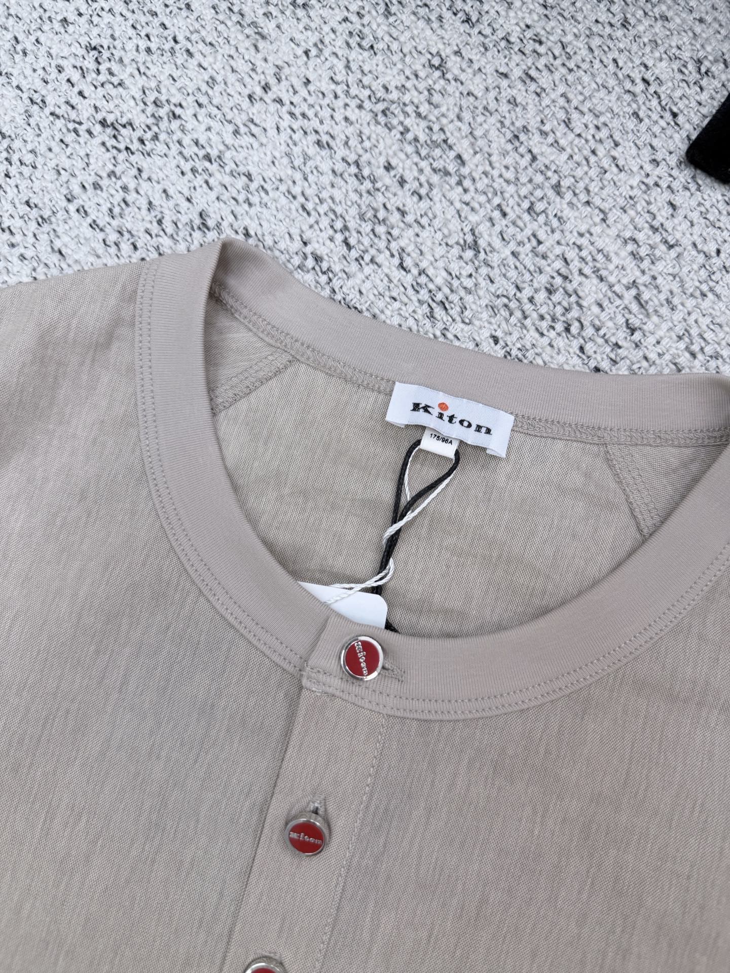 키톤 26SS 남성 반팔 131741 Kiton T Shirt 썸네일 이미지
