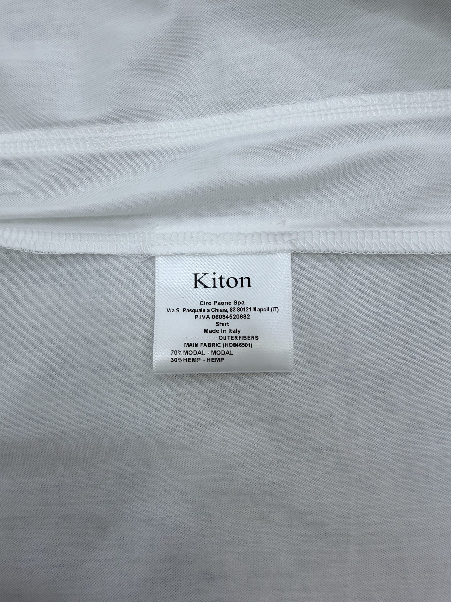 키톤 26SS 남성 반팔 131740 Kiton T Shirt 썸네일 이미지
