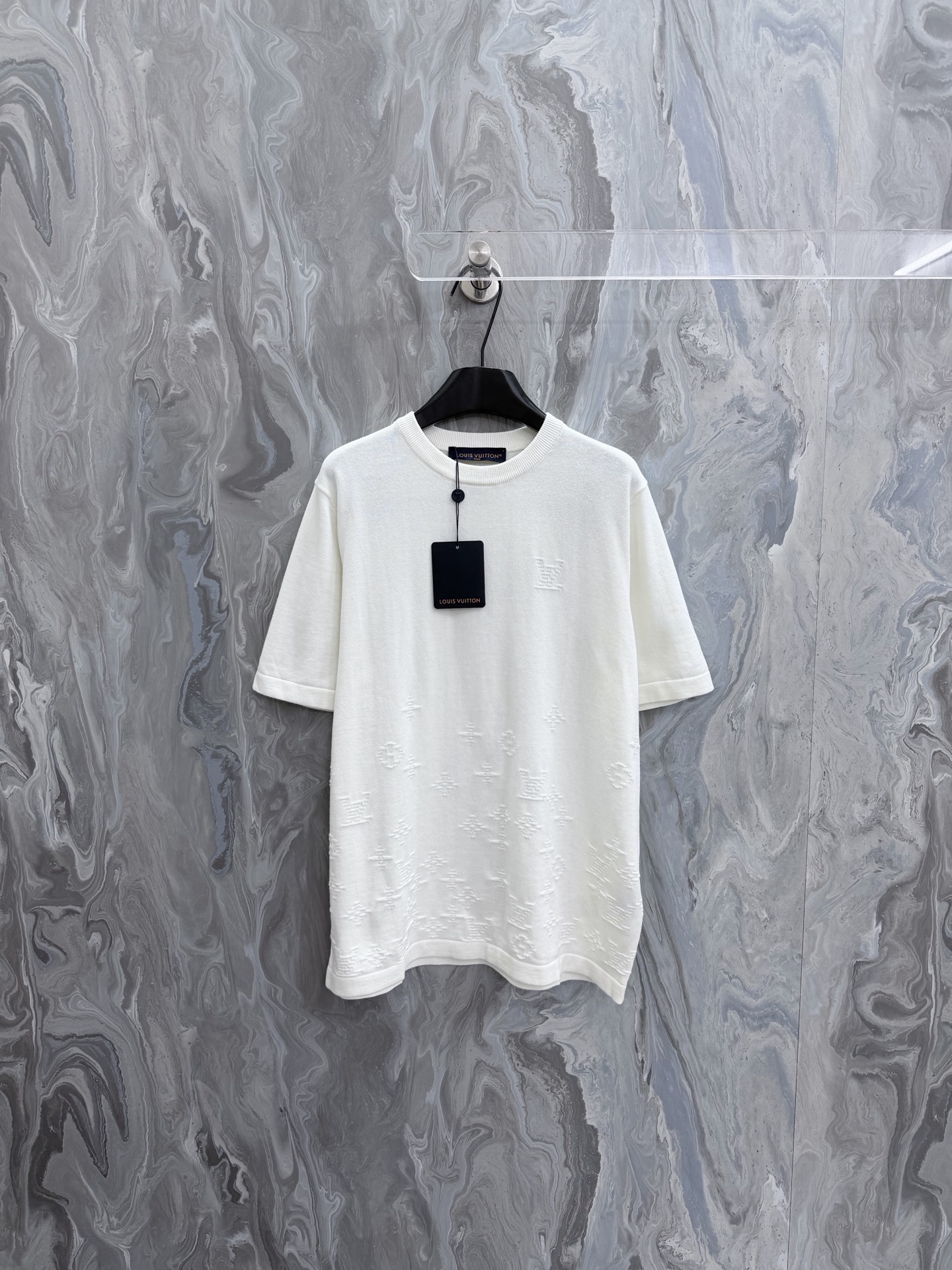P150 Louis 26 nueva camiseta de punto de algodón con cuello redondo, unisex, versión alta. Tallas: S.M.L.XL.