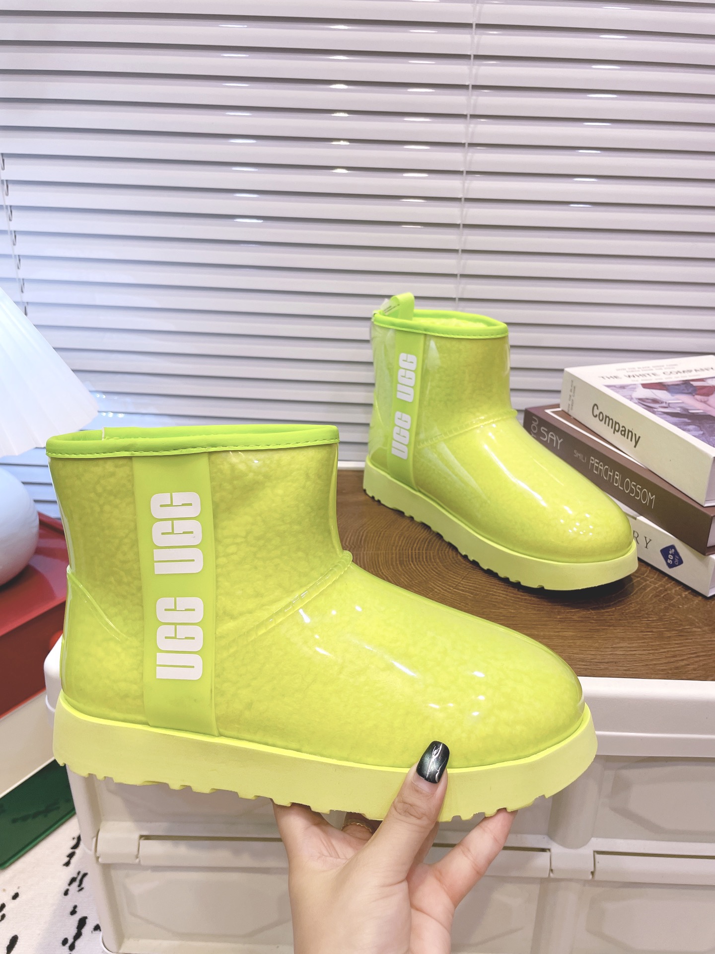 NO:612361,fluorescent yellow, snow boots, boots19860909荧光黄,雪地靴,boots,Women's Shoes