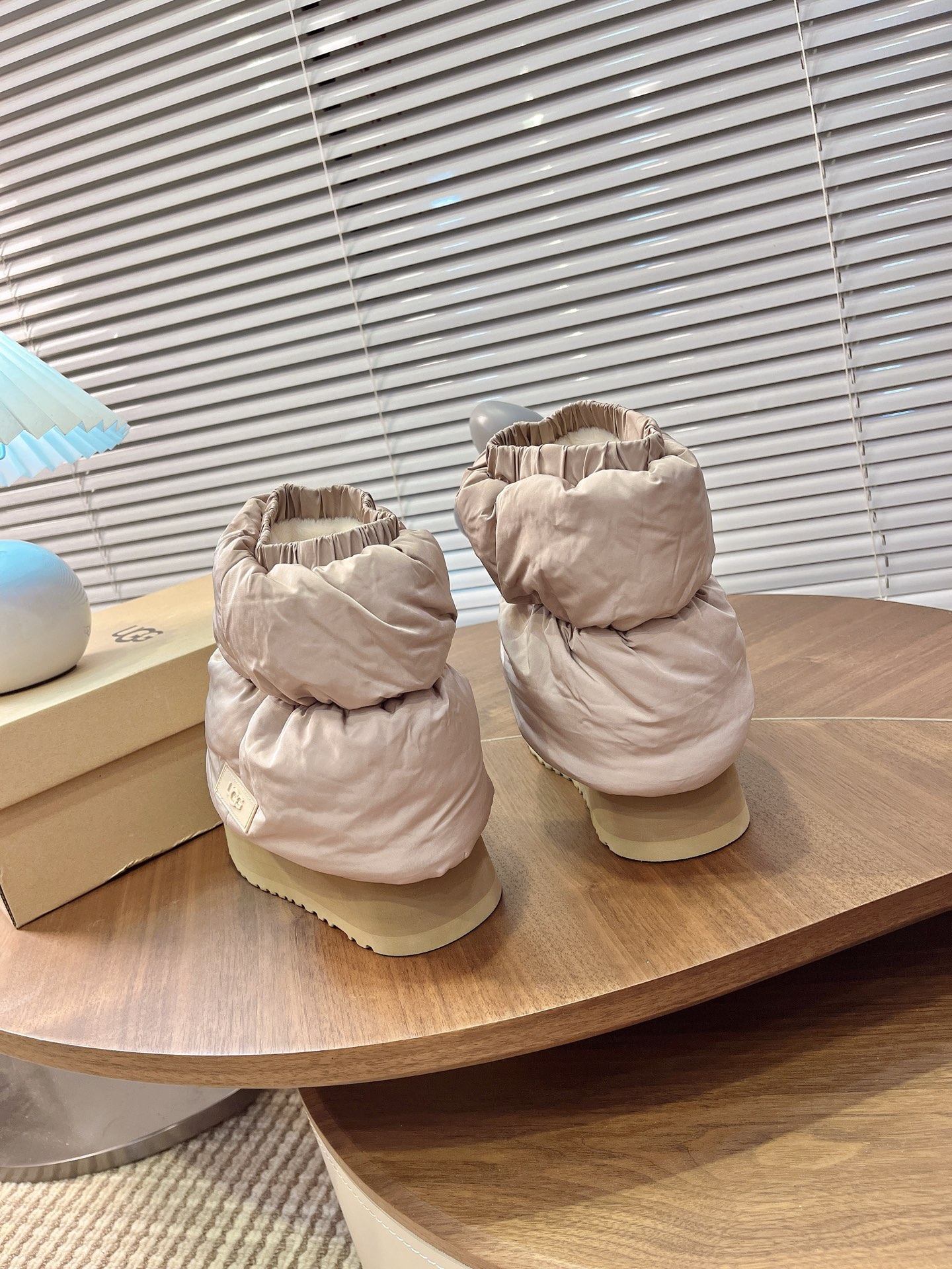 UGG Women's Elastic Snow Boots - Premium Leather & Rabbit Fur Comfort 7 i1760308348174 7541 0 4