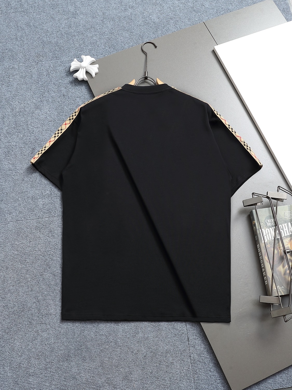 BURBERRY  T恤服装,双肩,burberry 2