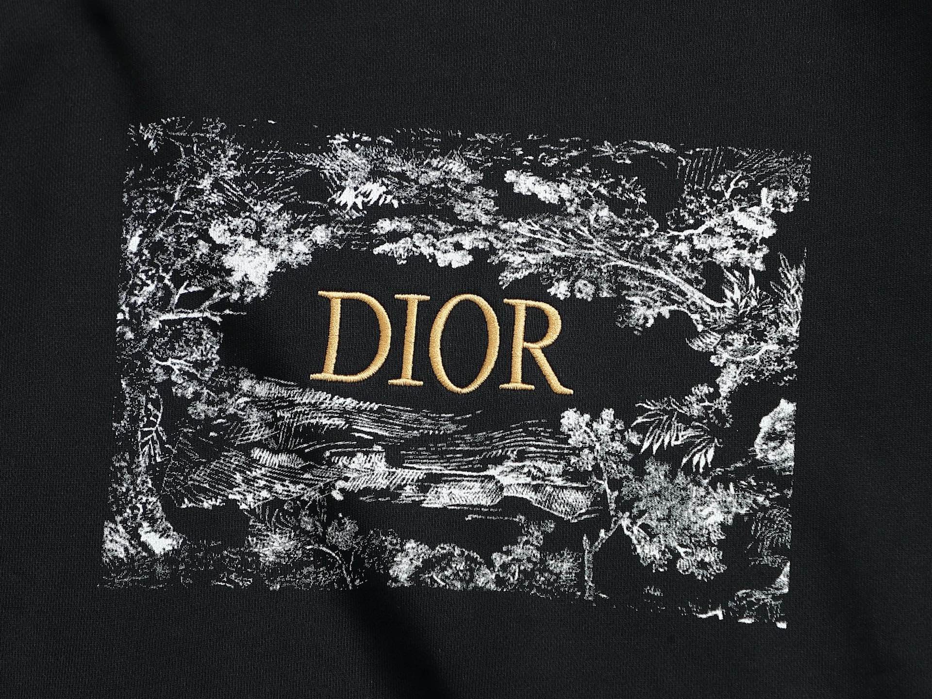 
Dior 迪奥  高品质经典字母刺绣🪡
升级，灵感源自八十年代复古
原版面料 官方同款  圆领卫衣
定