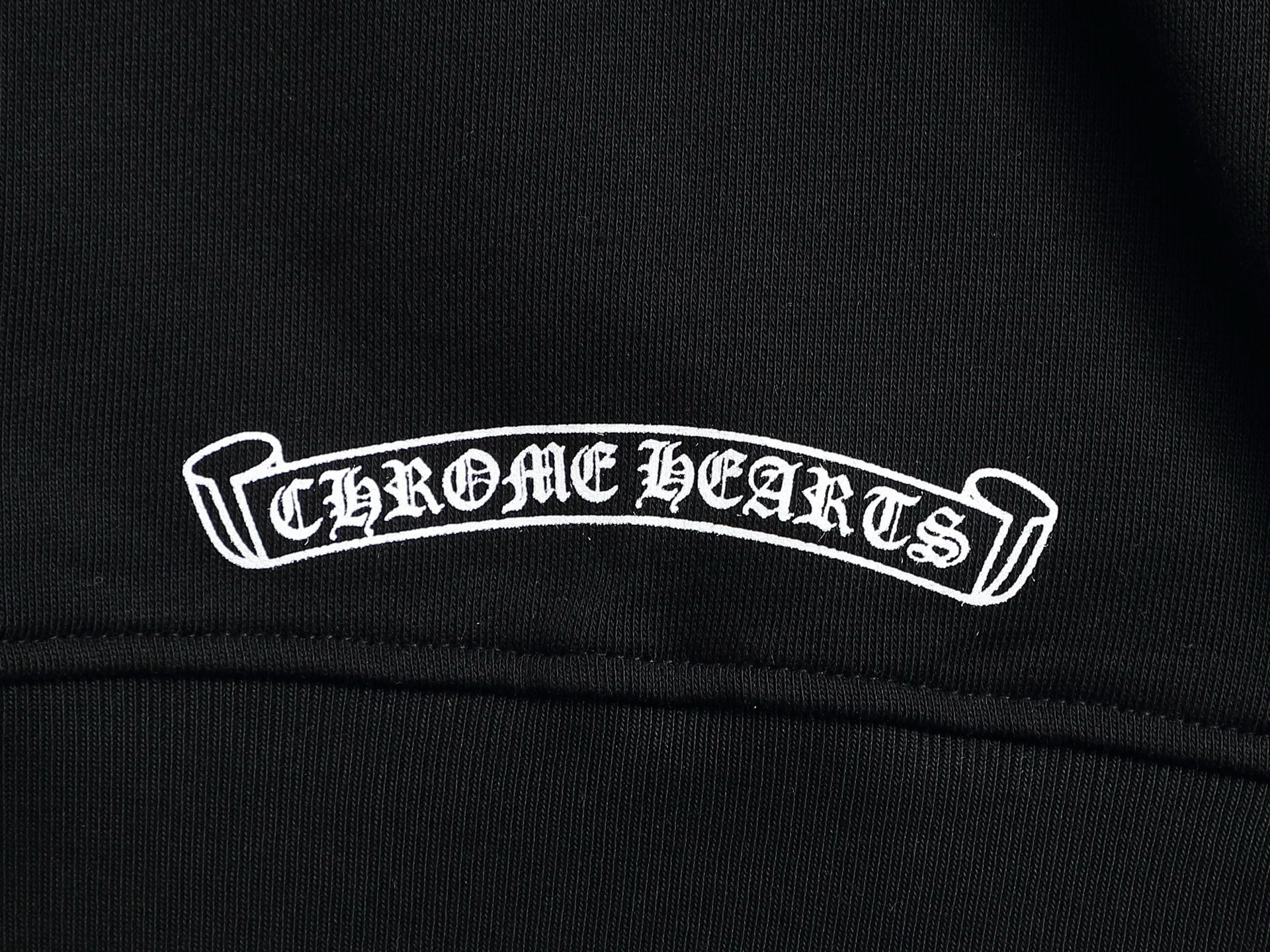 Chrome Hearts Cross Print Black Cotton Sweatshirt Round Neck XS-L 7 i1754754118705 904 0 10