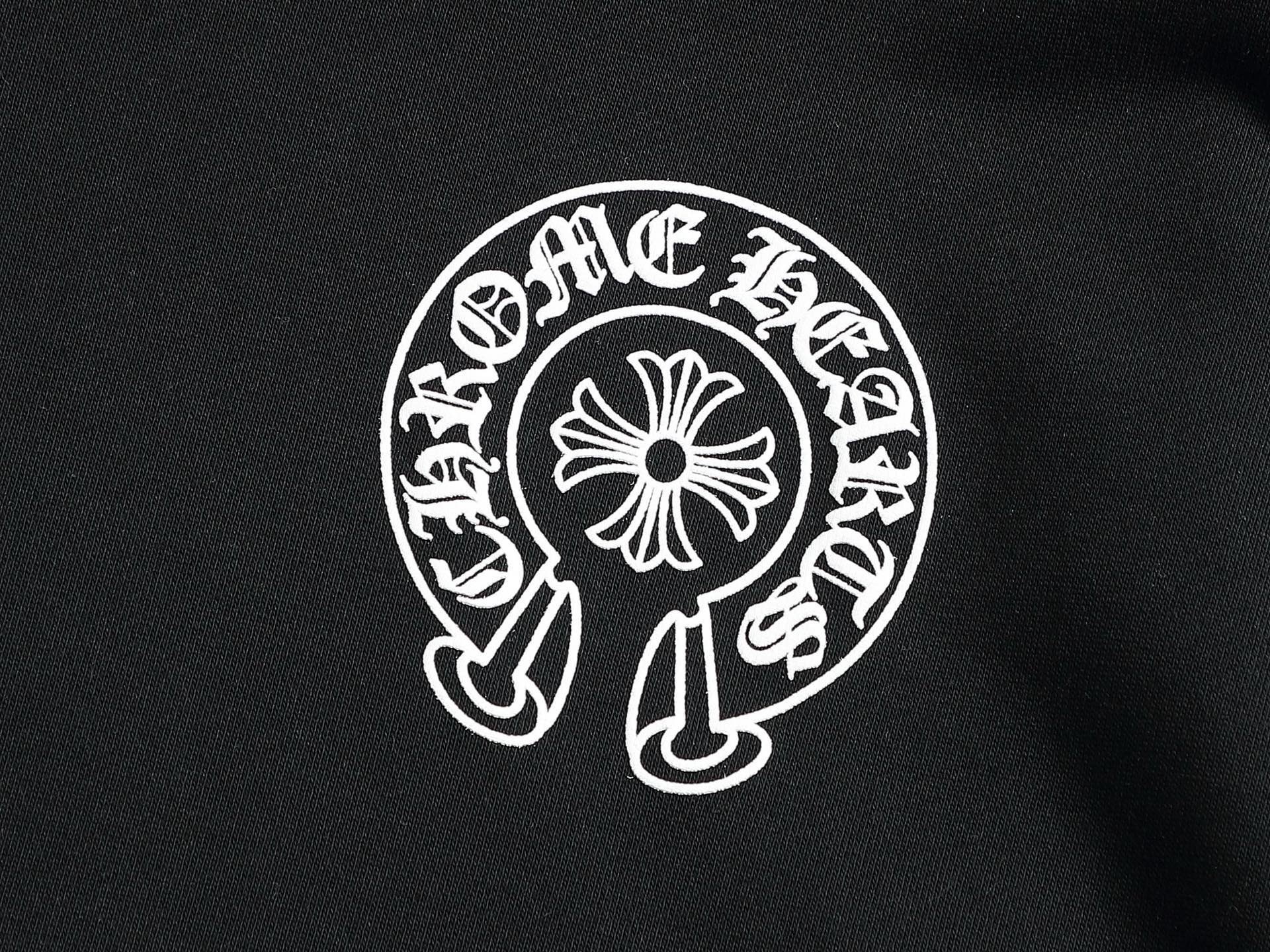 Chrome Hearts Horseshoe Logo Sweatshirt - Round Neck, Cotton, Black and White 5 i1754755360896 6898 0 5