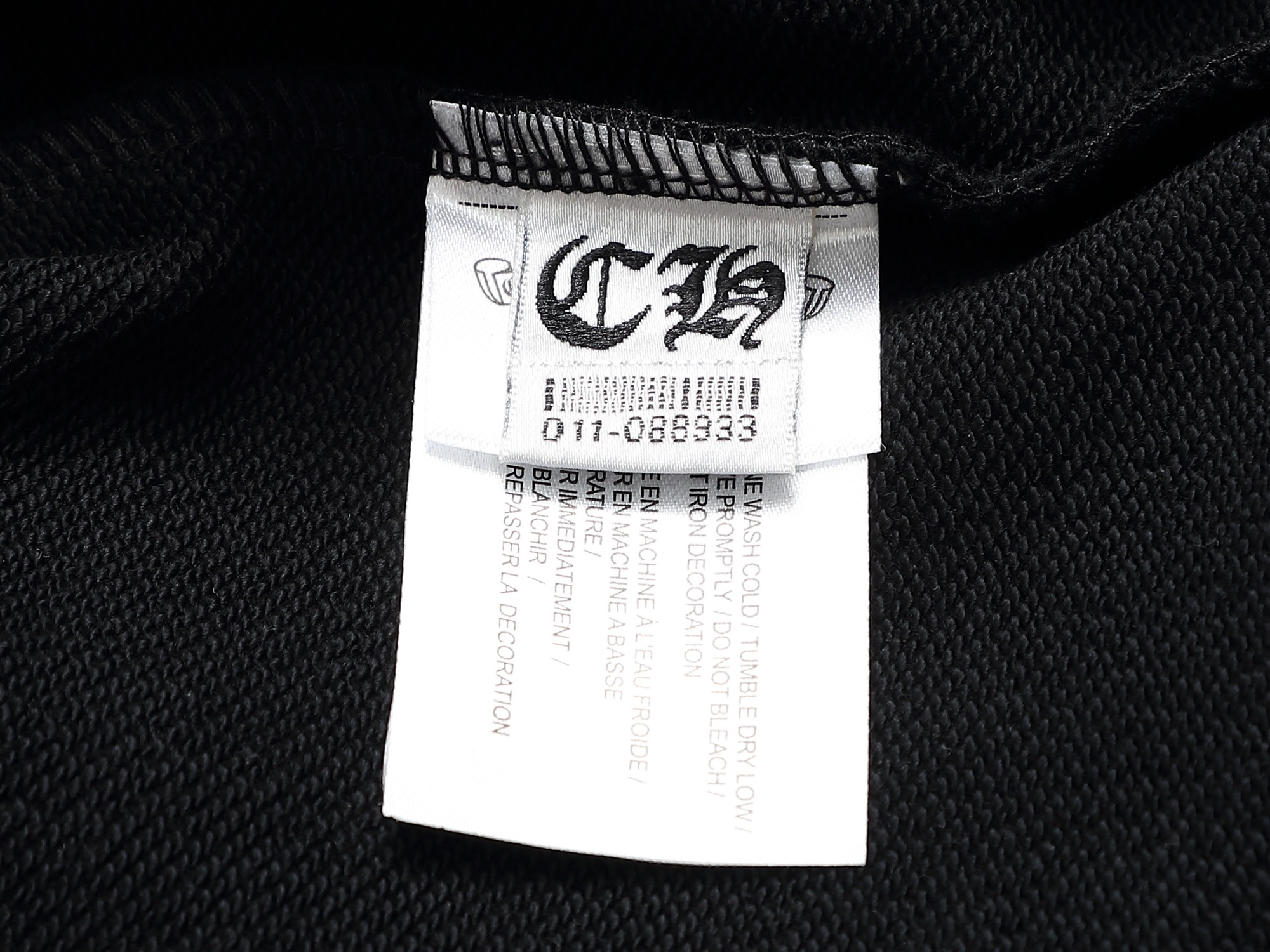 
Chrome hearts ch克罗心十字架马蹄LOGO
万针刺绣工艺圆领卫衣
版型大 宽松有型区别低