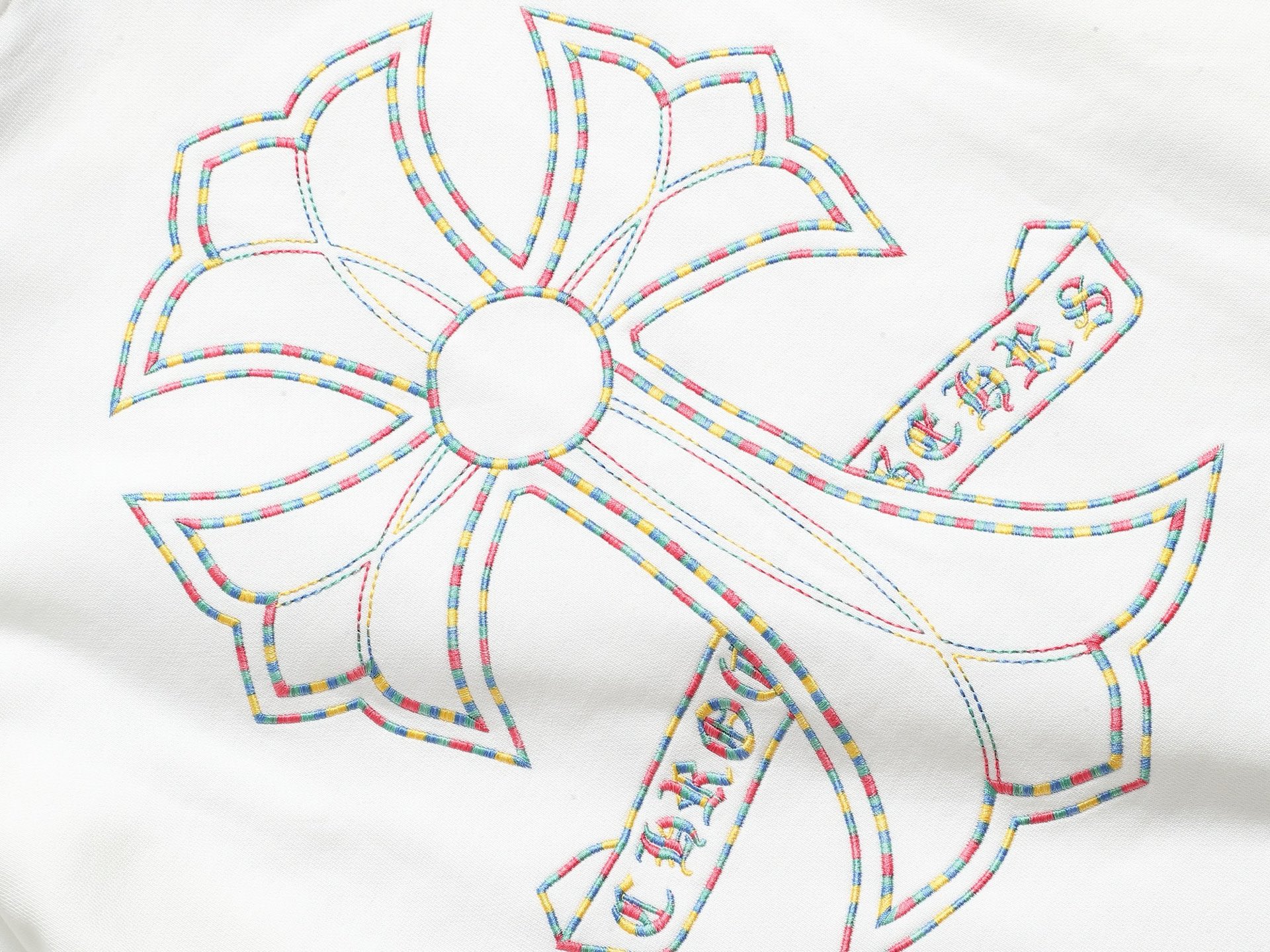 
Chrome hearts ch克罗心十字架马蹄LOGO
万针刺绣工艺圆领卫衣
版型大 宽松有型区别低