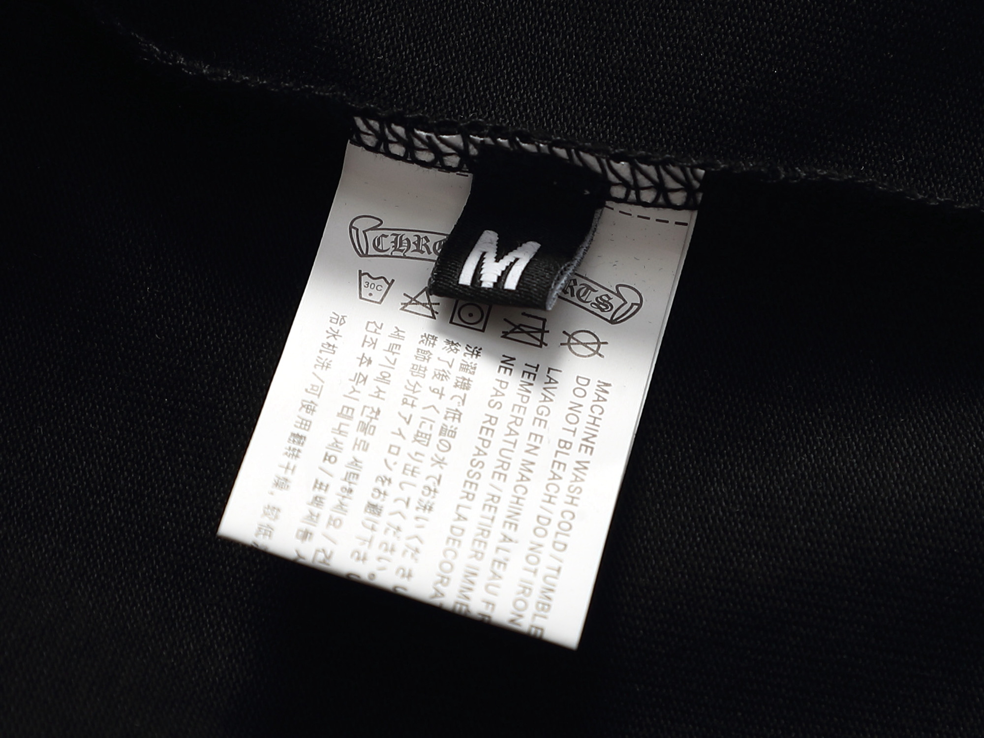 Chrome Hearts 𝗖𝗵𝗿𝗼𝗺𝗲 𝗛𝗲𝗮𝗿𝘁𝘀/克罗心2026十字架贴布刺绣 五金LOGO夏季新款 美式酸洗做旧激光烧花贴布绣情侣休闲短袖T恤