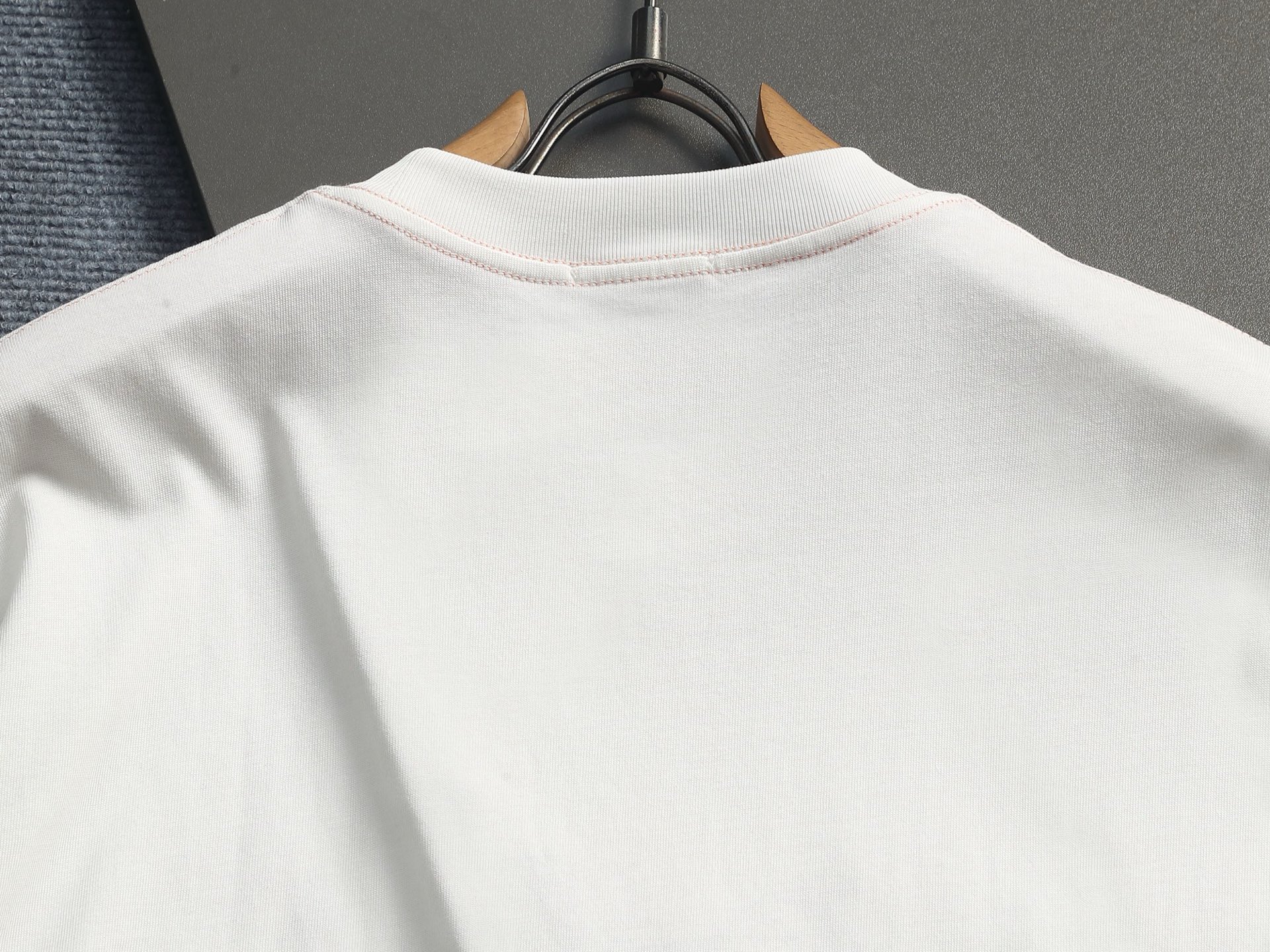 Hermès Hermes爱马仕 2026春夏新款 高端优雅 男士定制 320g纯棉短袖