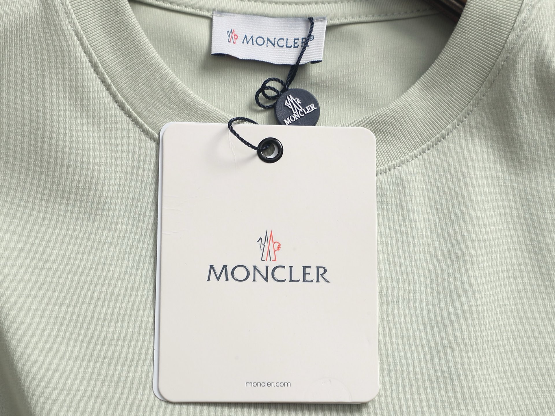 Moncler 蒙口2026早春新款 短袖T恤 同步发售 定制专属纯棉面料 定制 工艺螺纹