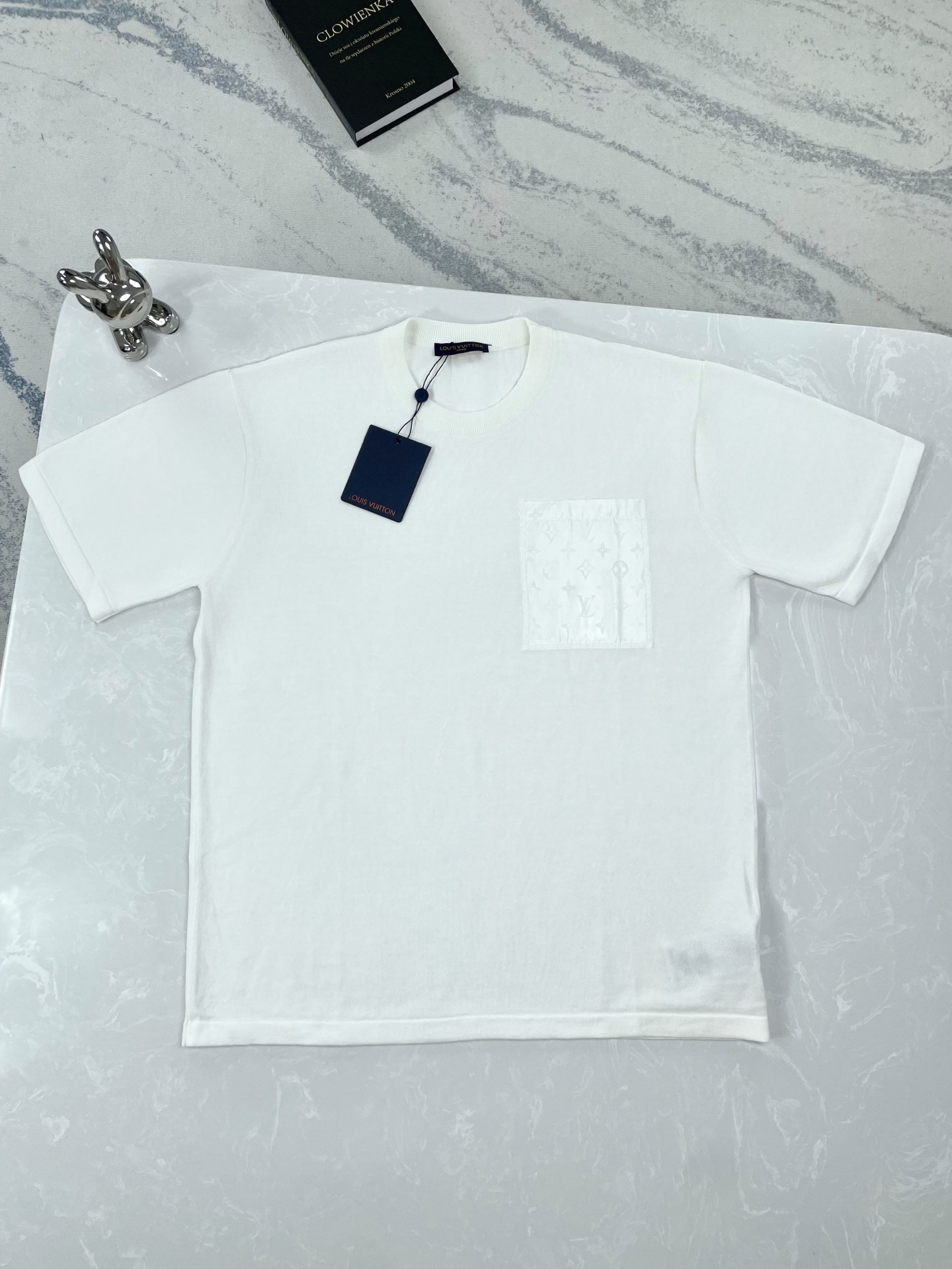 Louis Vuitton 25SS Jacquard Pocket Knitted Short Sleeve Set