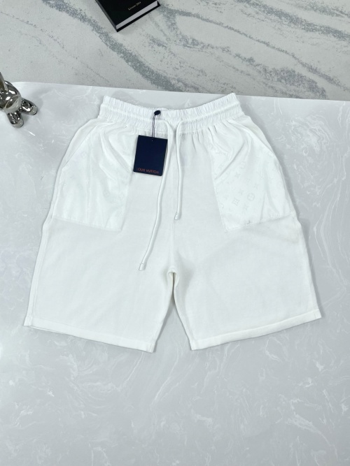 Louis Vuitton 25SS Jacquard Pocket Knit Shorts - Stylish & Comfortable 1 Louis Vuitton 25SS Jacquard Pocket Knit Shorts - Stylish & Comfortable