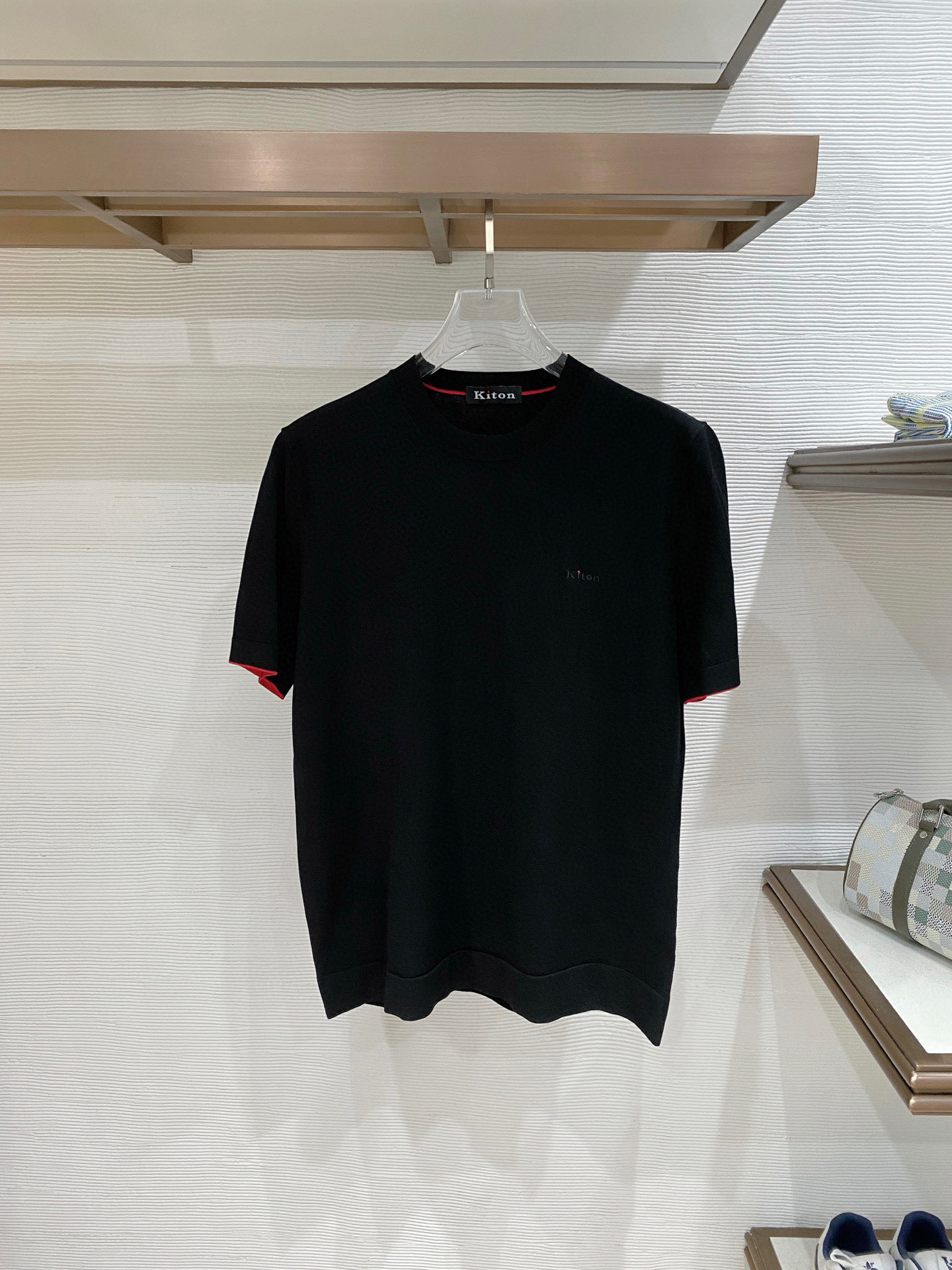 KIton官网26春夏原厂进口伊力特面料超级舒适 颜色 ：黑 白 蓝三色码数: 48-56型号：Kt26