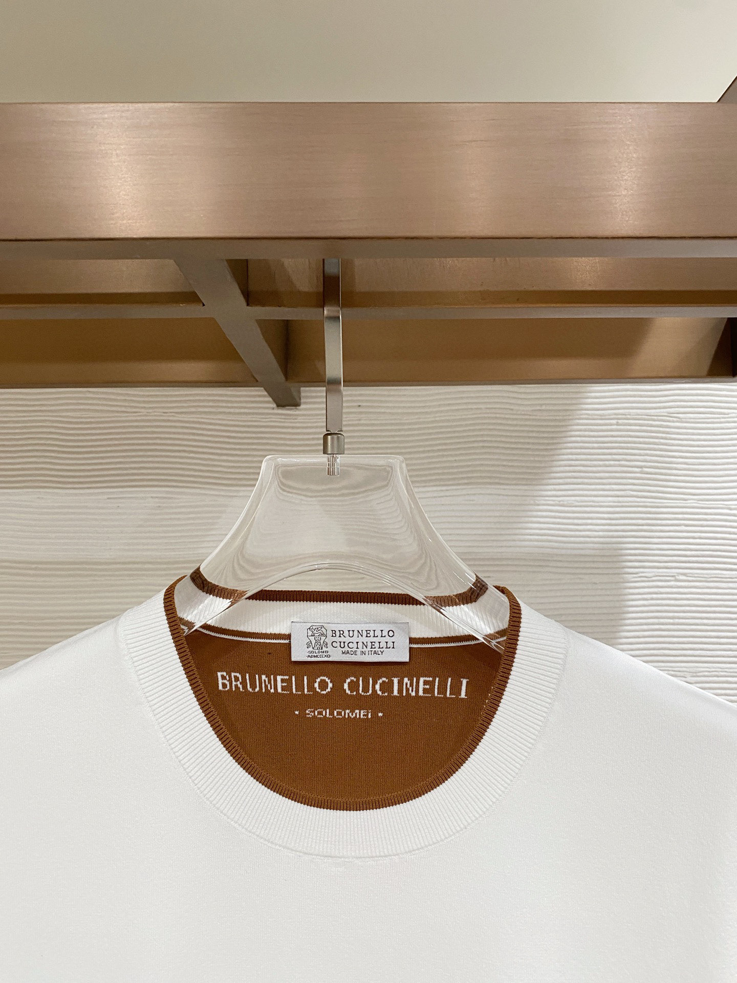 Brunello Cucinelli官网26春夏原厂进口伊力特面料超级舒适 颜色 ：黑 白两色码数: 4