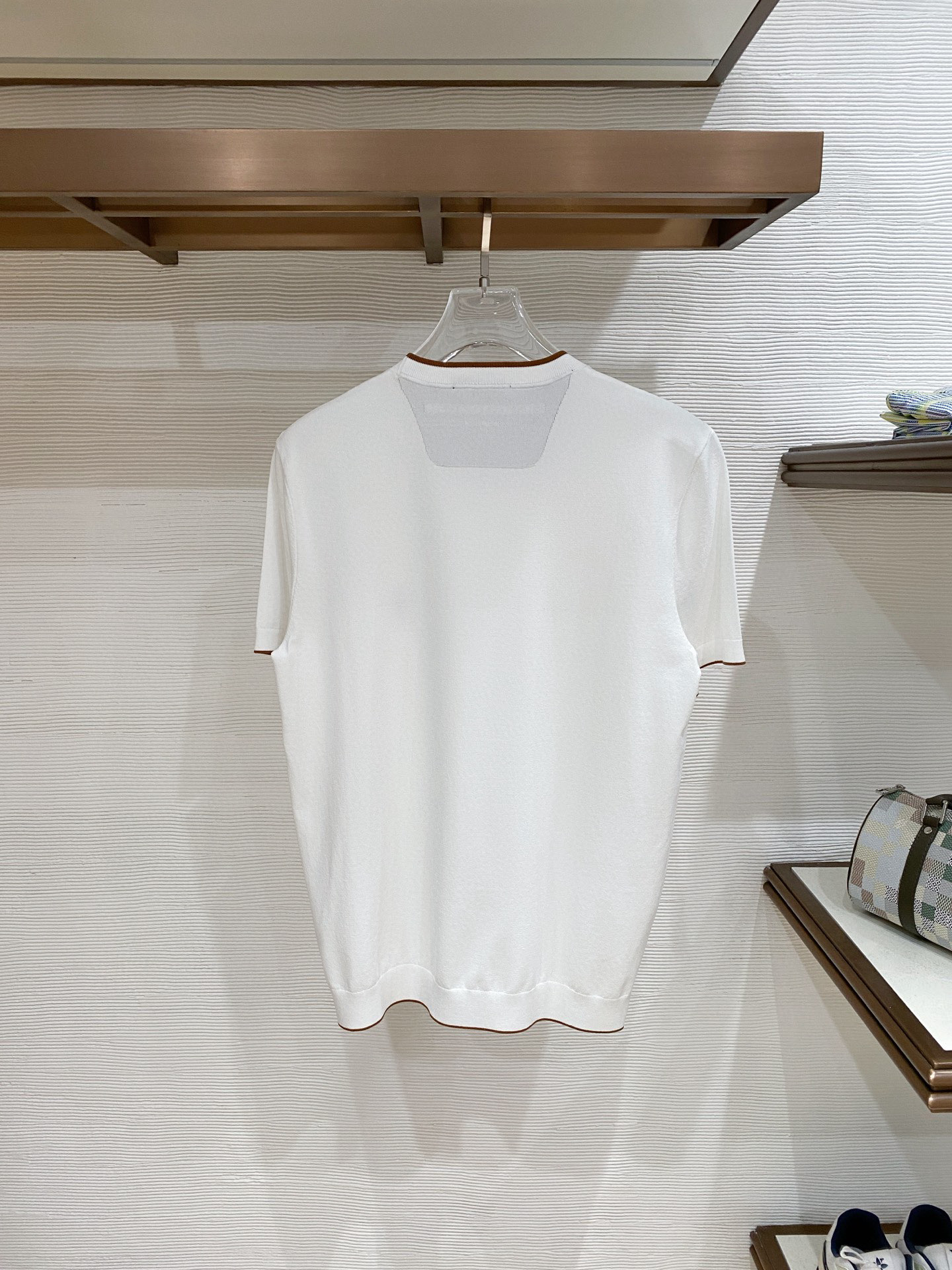 Brunello Cucinelli官网26春夏原厂进口伊力特面料超级舒适 颜色 ：黑 白两色码数: 4