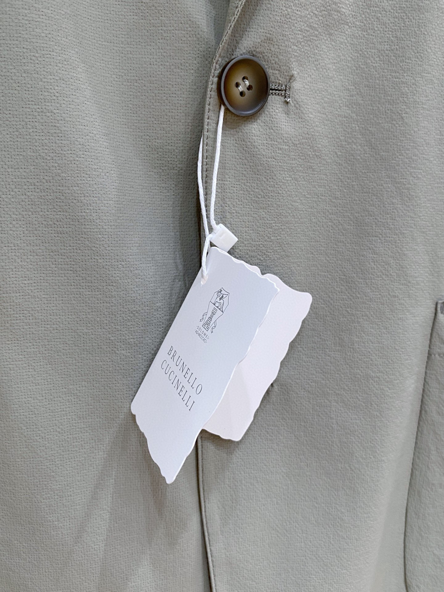 Brunello Cucinelli官网26春夏定制原厂高端面料轻薄小西服 春季男士出行必备 面料超级舒