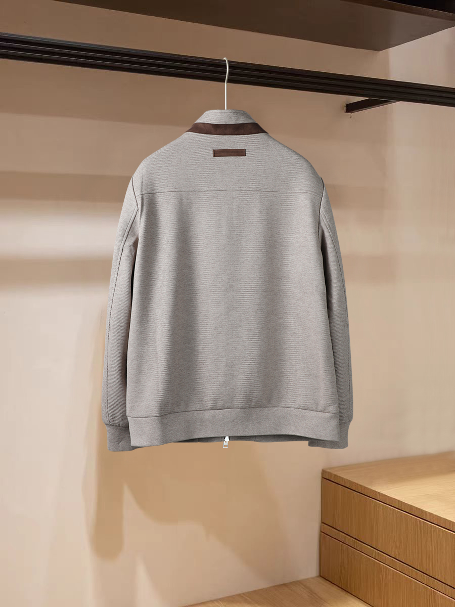 Zegna 杰尼亚26秋冬针织套装软糯又轻柔 穿搭场景全覆盖。 码数：48-58现货秒发  颜色：藏青 灰色 咖色 型号