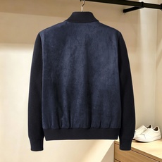 Loro Piana-诺悠翩雅# 26秋冬时尚立领麂皮拼接针织夹克羽绒服、内冲白鸭绒,轻薄有型,上身不臃肿,颇具意大利典 Loro Piana-诺悠翩雅# 26秋冬时尚立领麂皮拼接针织夹克羽绒服、内冲白鸭绒,轻薄有型,上身不臃肿,颇具意大利典