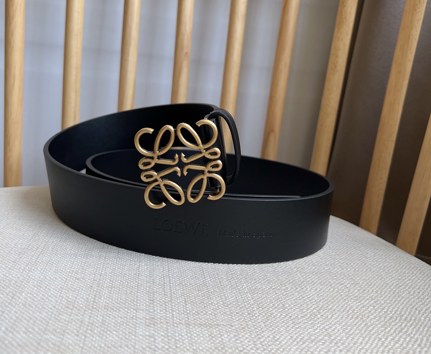 [Loewe Belts]Width:4.0 Pure original and other true quality benchmarking