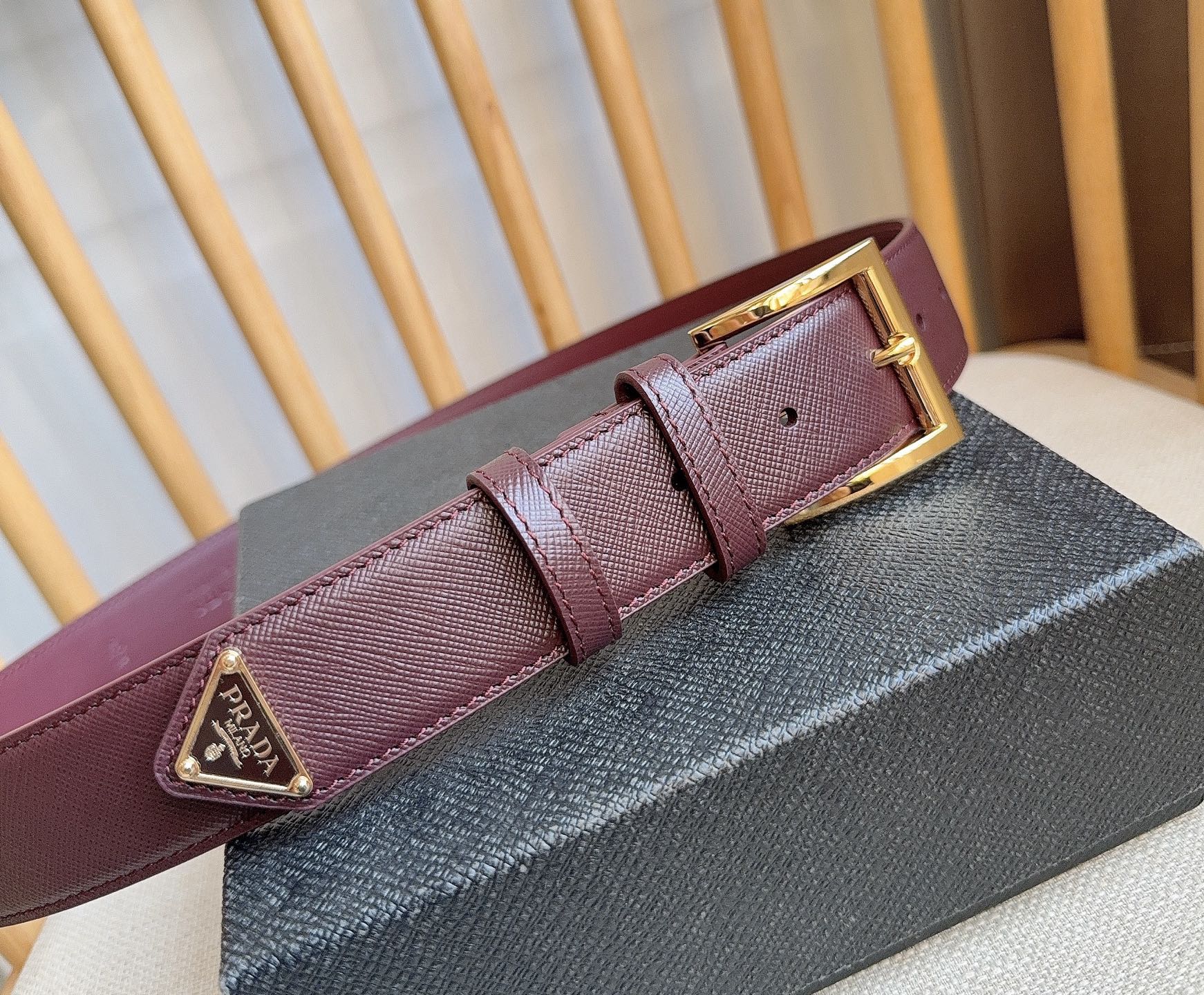 Ремень Prada New Saffiano 3.5 — photo 8