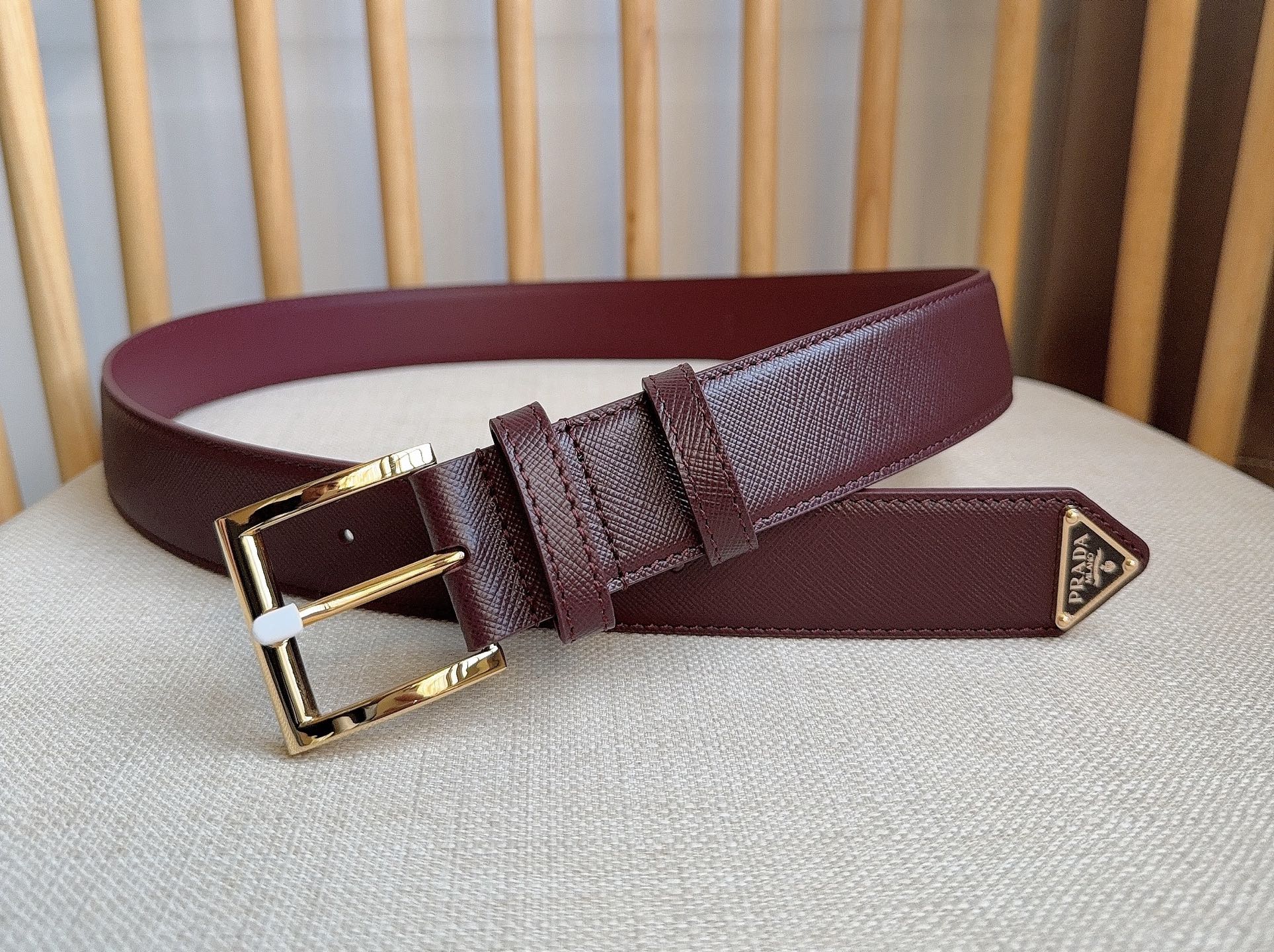 Ремень Prada New Saffiano 3.5 — photo 4
