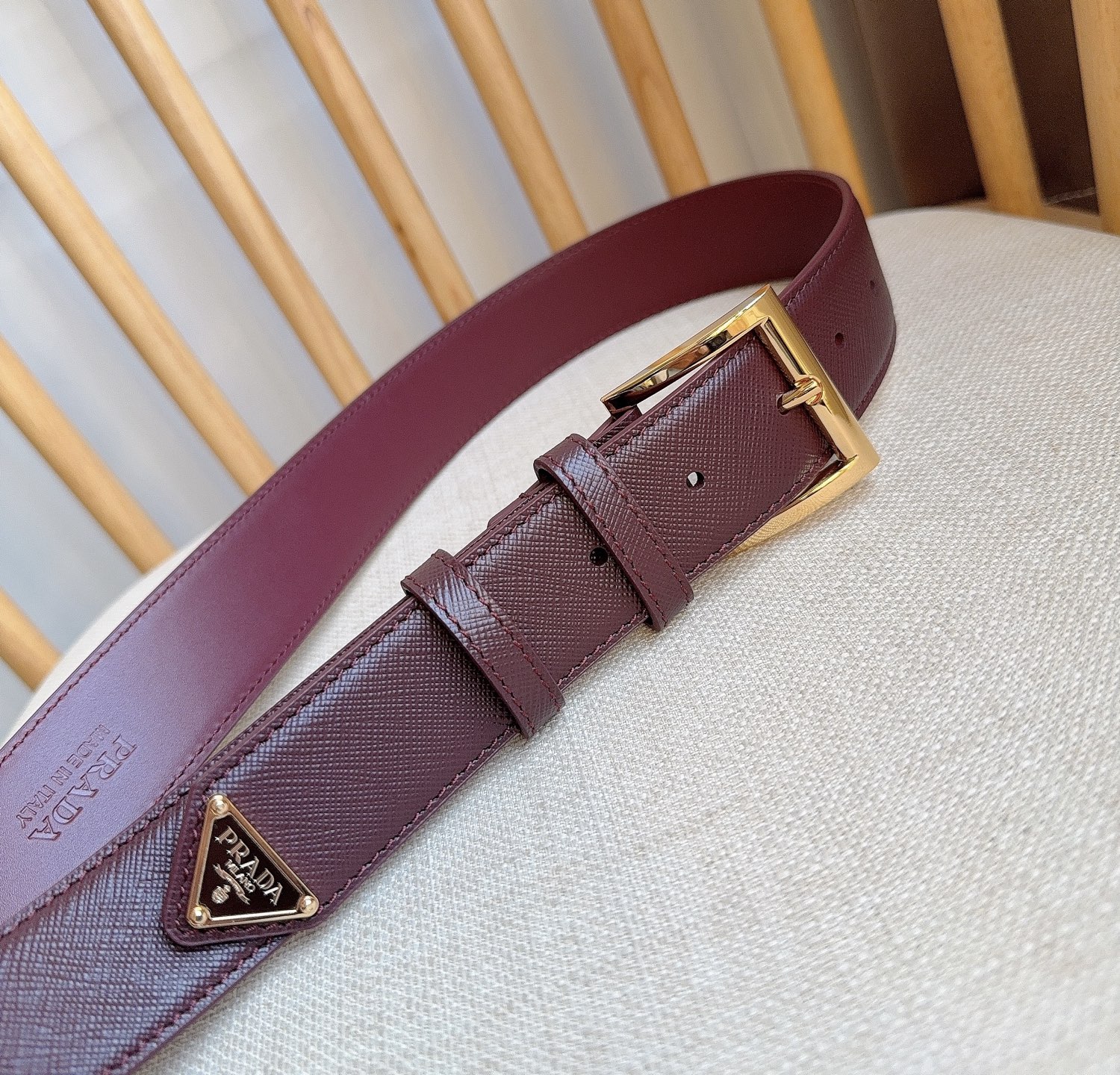 Ремень Prada New Saffiano 3.5 — photo 7