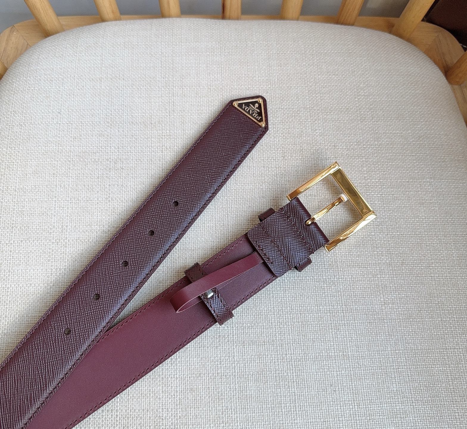 Ремень Prada New Saffiano 3.5 — photo 6