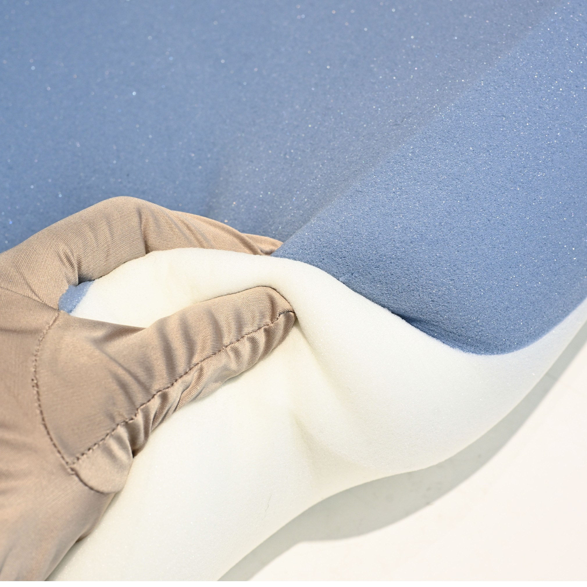 Dual-Tone Core Slow-Rebound Memory Foam Pillow - Comprehensive 8