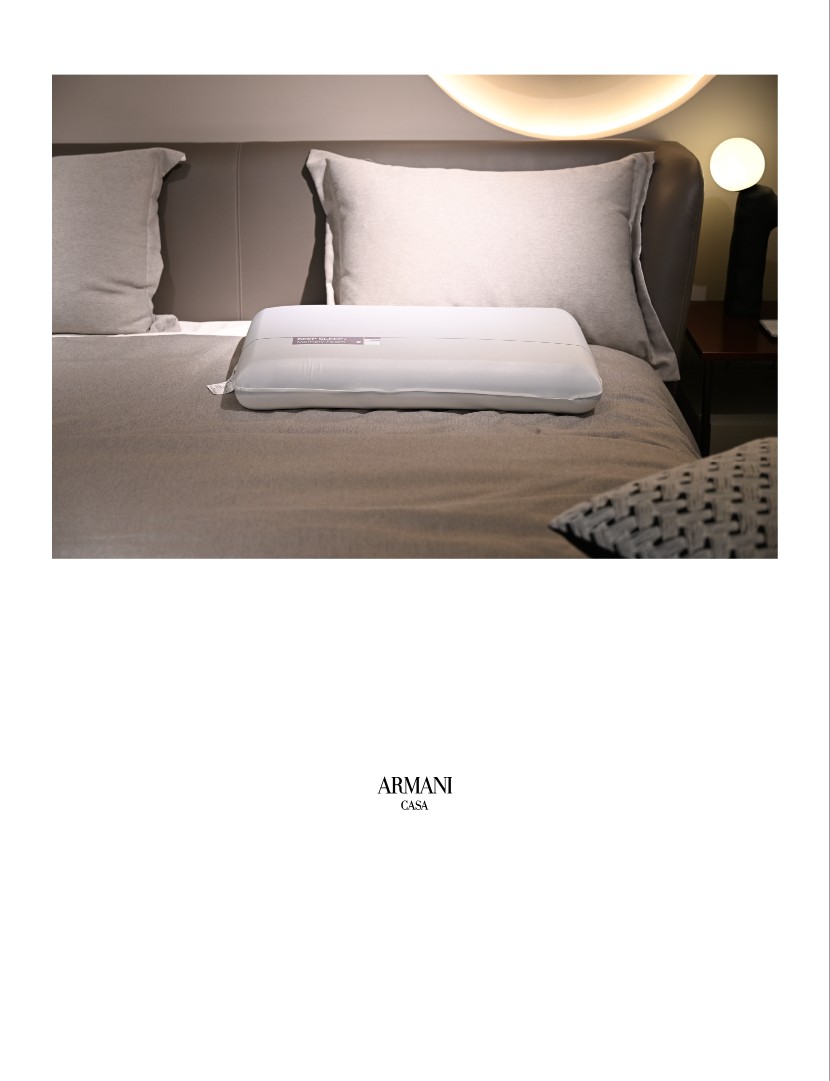 Armani / Casa Dual-Core Memory Foam Sleep Pillow - Comprehensive 5