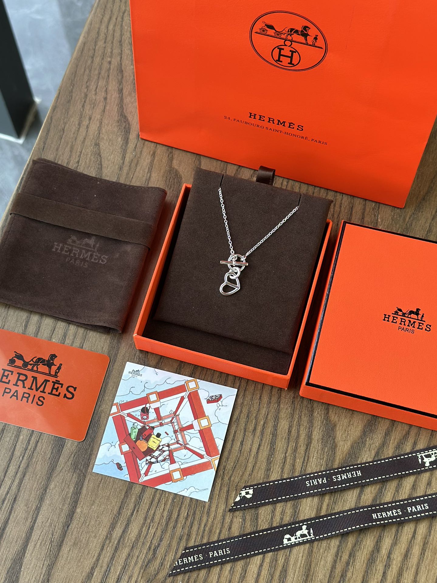 Hermès Heart Chaîne d’Ancre Necklace - Comprehensive