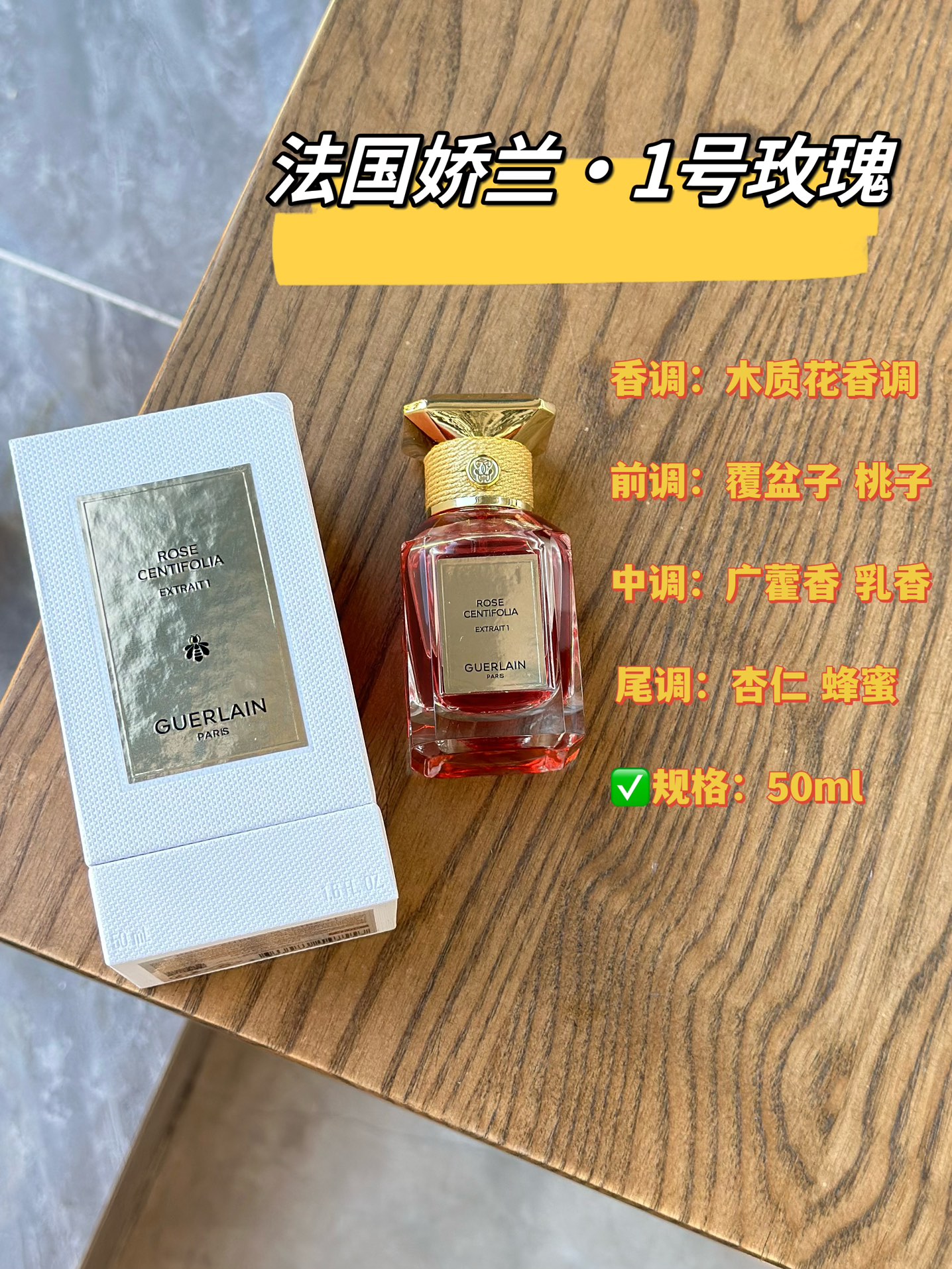 this fragrance features a concentrated formulation of Grasse rose - Comprehensive