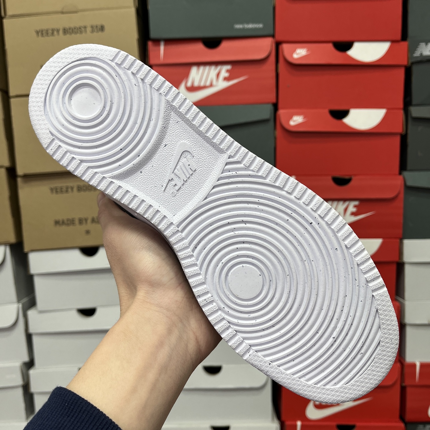  Y Nike Court Vision Low 镜之魅影 绘雅制造 涂鸦泼墨绑带 黑白 DH2987 