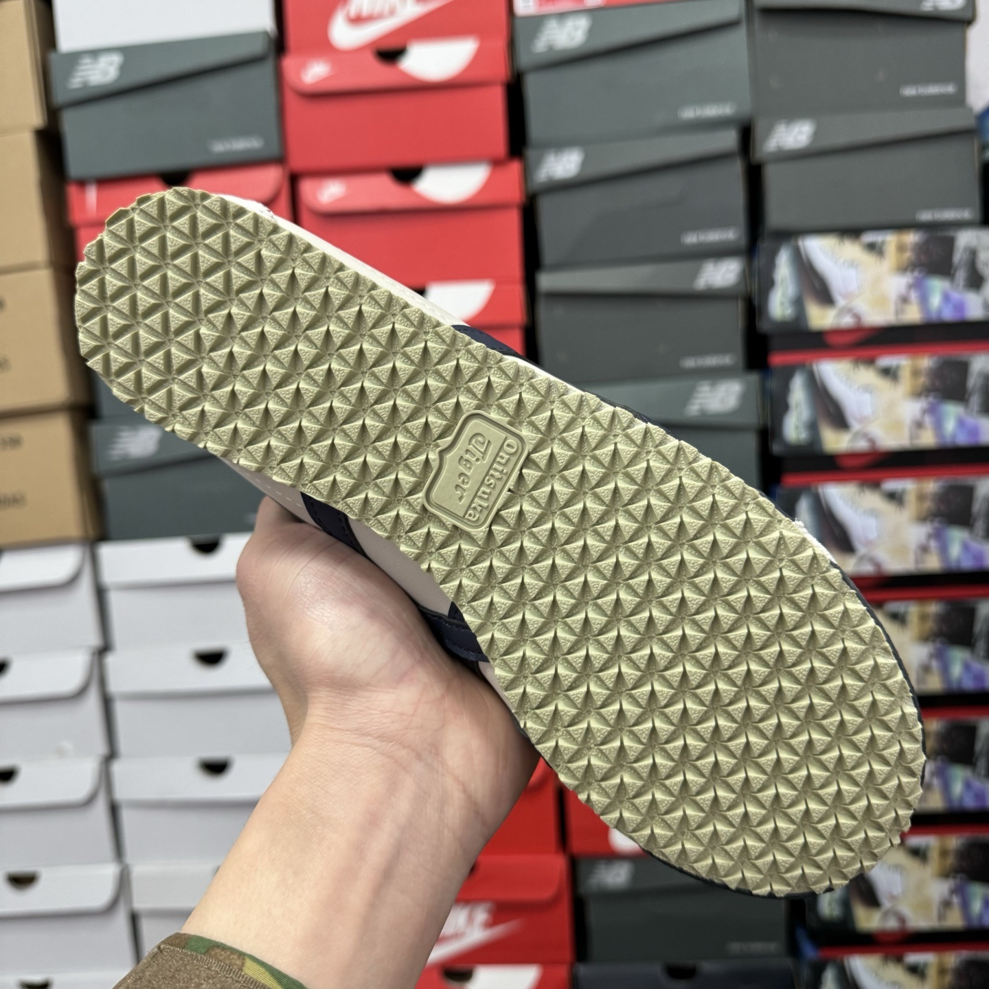 Asics Onitsuka Tiger MEXICO 66 藏青色 亚瑟士鬼冢虎复古经典板鞋 市场最