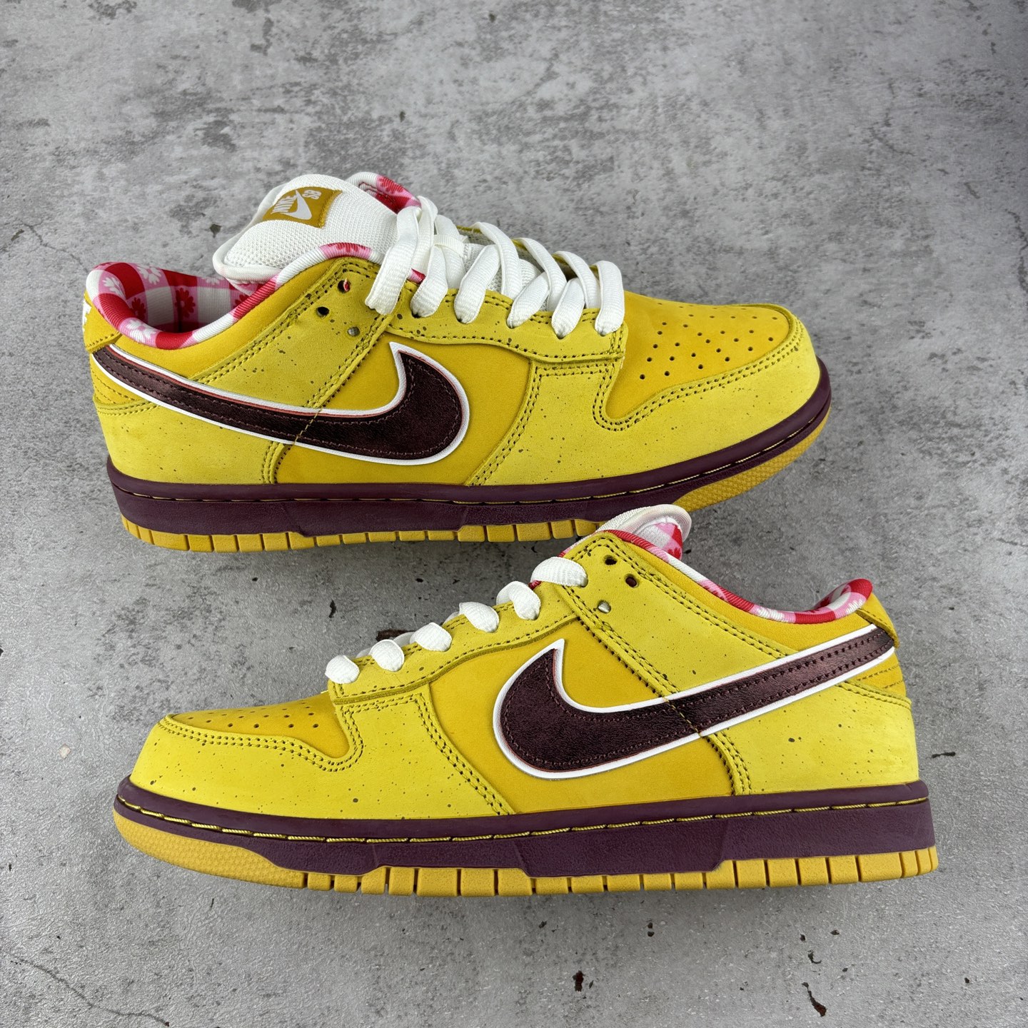  特价 Concepts x SB Dunk Low Yellow Lobster 黄龙虾 SB低帮运动