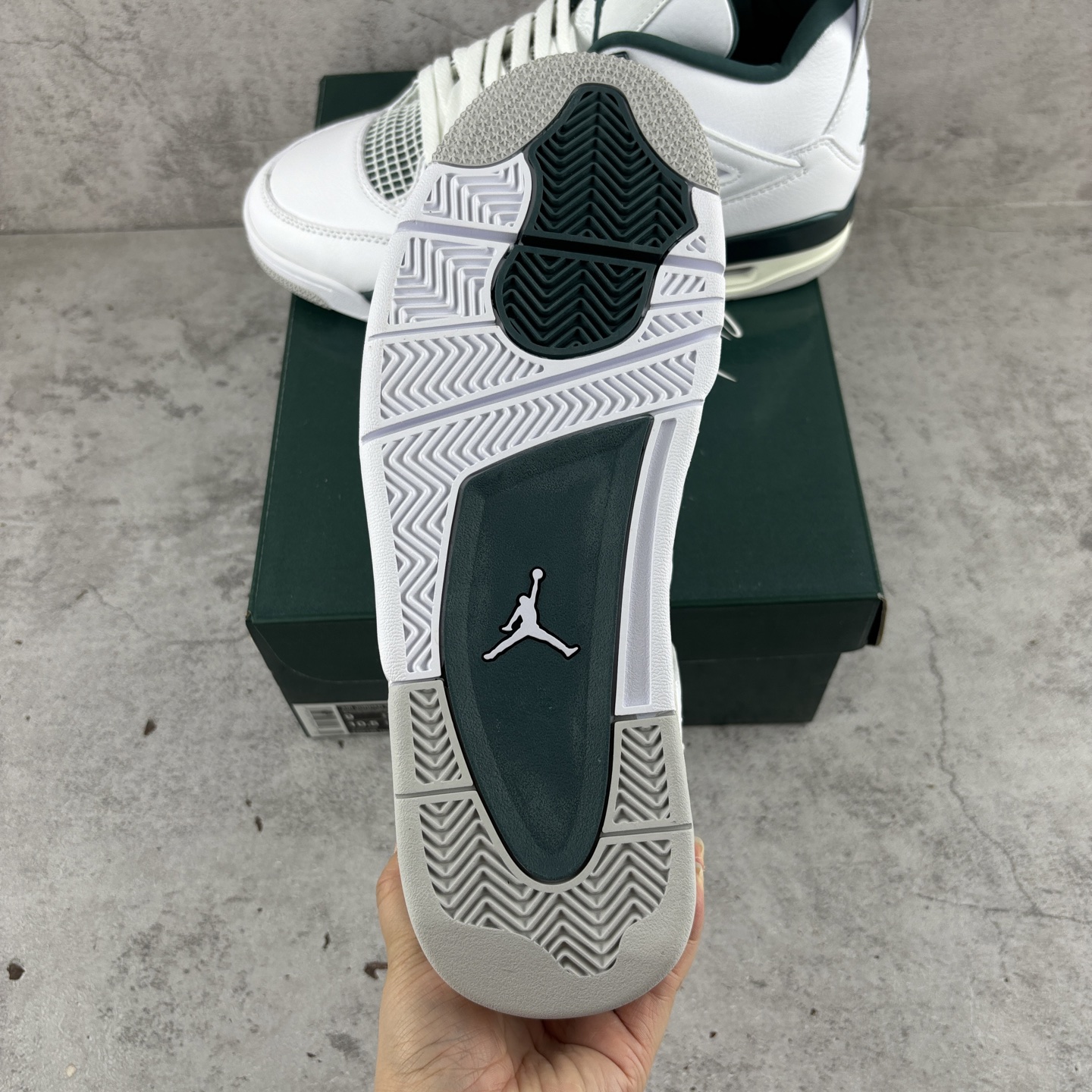  特价 Air Jordan 4 Retro Oxidized Gree AJ4 乔4白绿 FQ8138