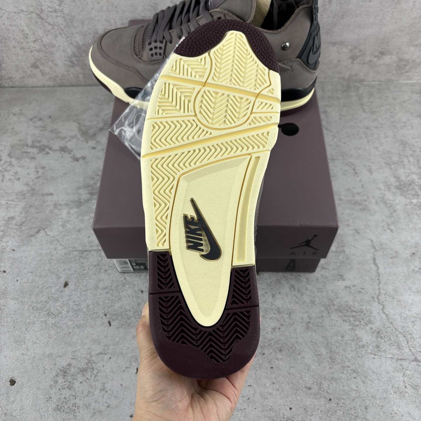  特价 A Ma Maniére x Air Jordan 4 Violet Ore AJ4 乔4联名款
