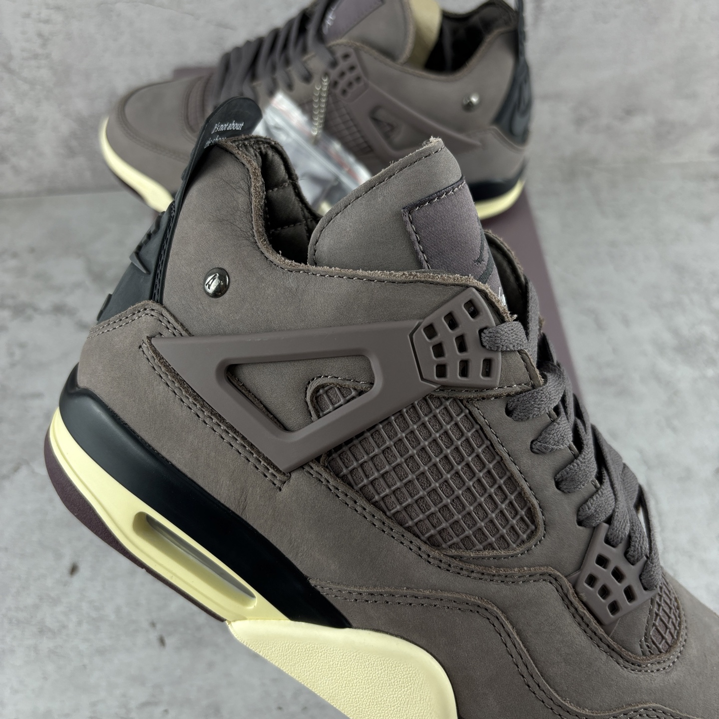  特价 A Ma Maniére x Air Jordan 4 Violet Ore AJ4 乔4联名款